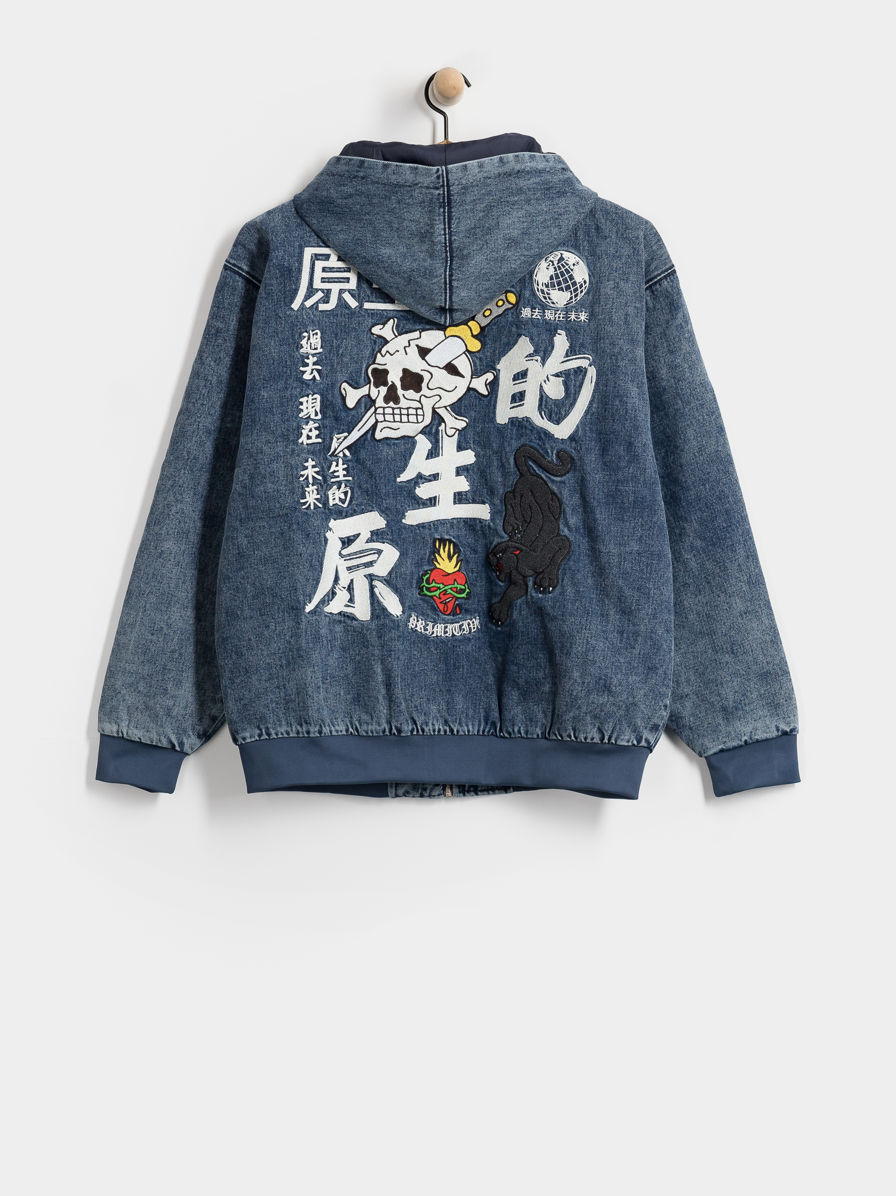 Яке Primitive Outsider Denim (blue)