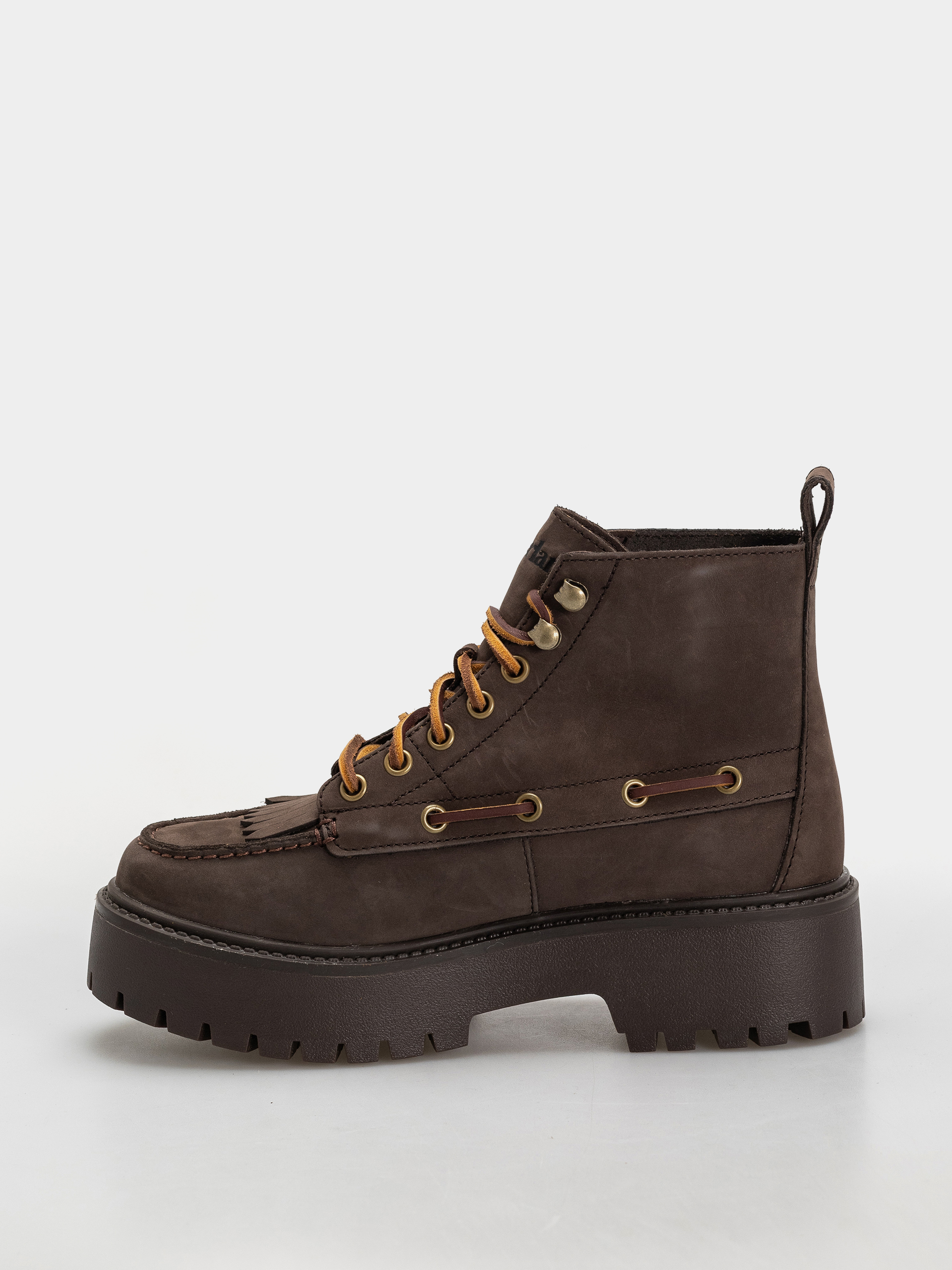 Зимни обувки Timberland Stone Street Mid Wmn (dark brown nubuck)