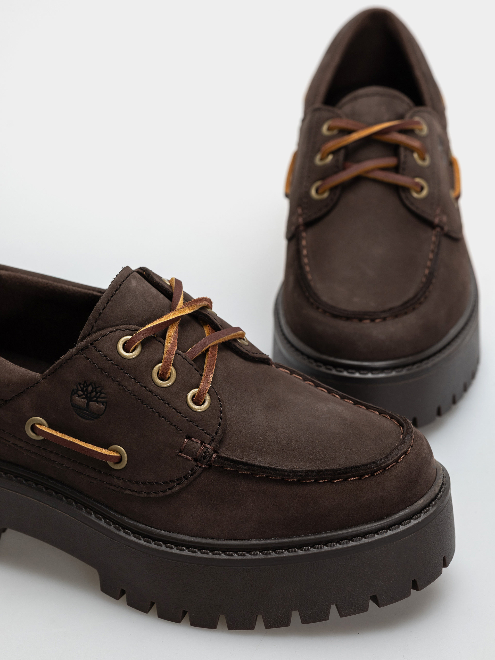 Зимни обувки Timberland Stone Street Wmn (dark brown nubuck)