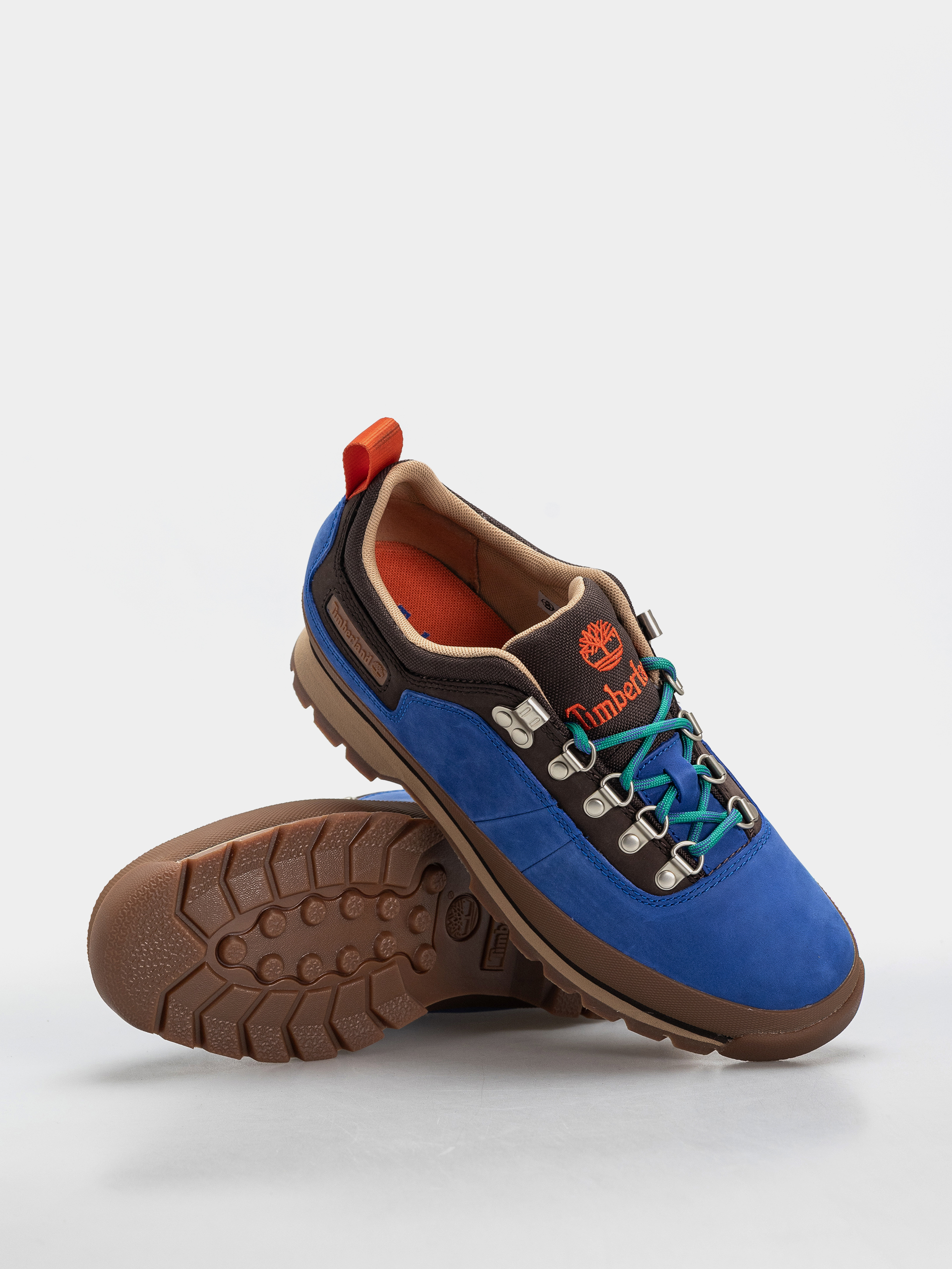 Зимни обувки Timberland Euro Hiker Low Lace (bright blue nubuck)