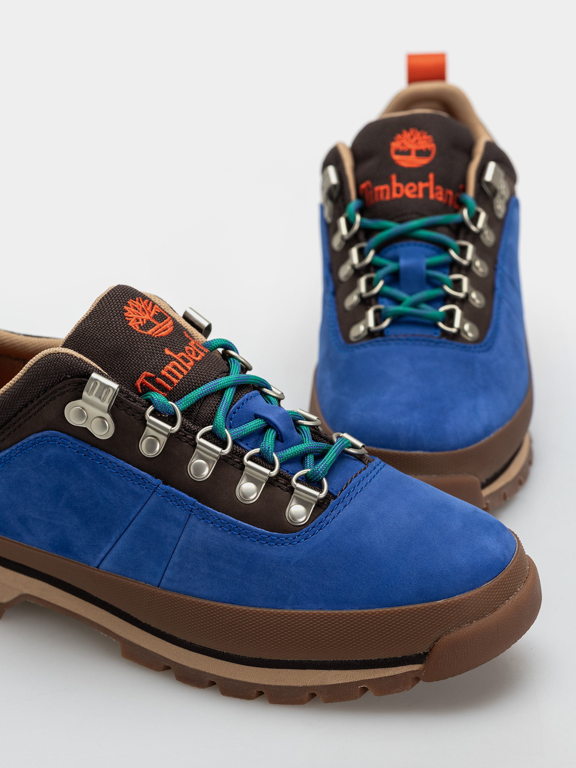 Зимни обувки Timberland Euro Hiker Low Lace (bright blue nubuck)