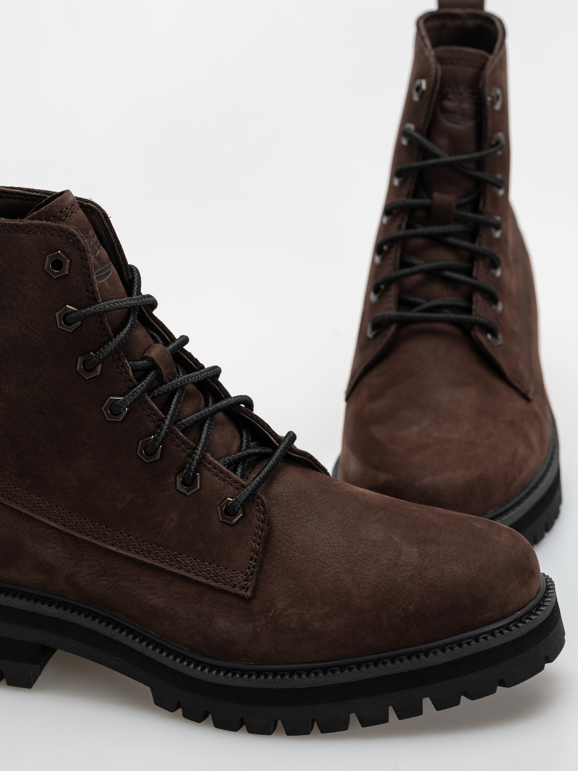 Зимни обувки Timberland Britton Drive Mid Lace (dark brown nubuck)