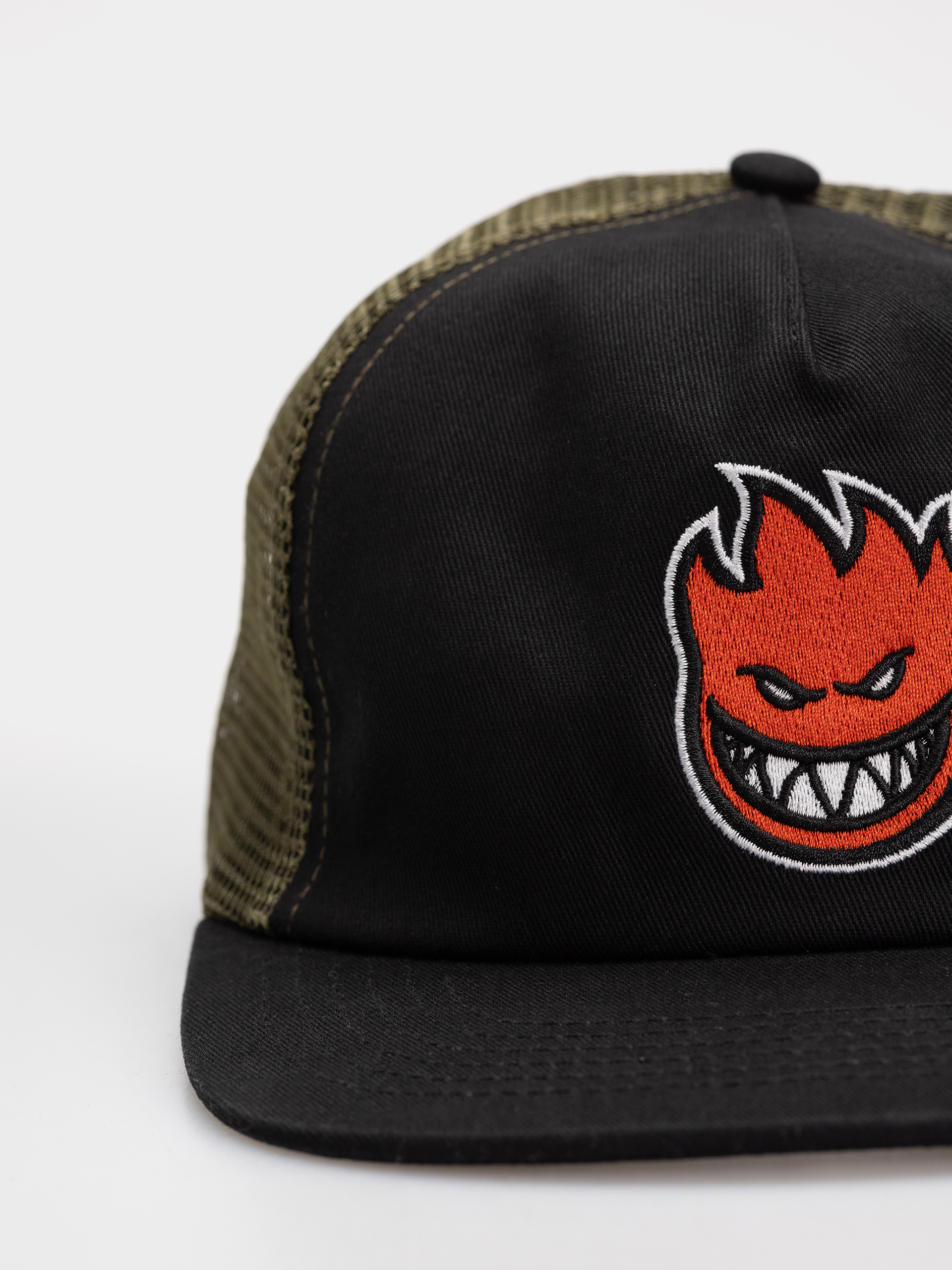 Шапка с козирка Spitfire Bighead Fill (black/olive)