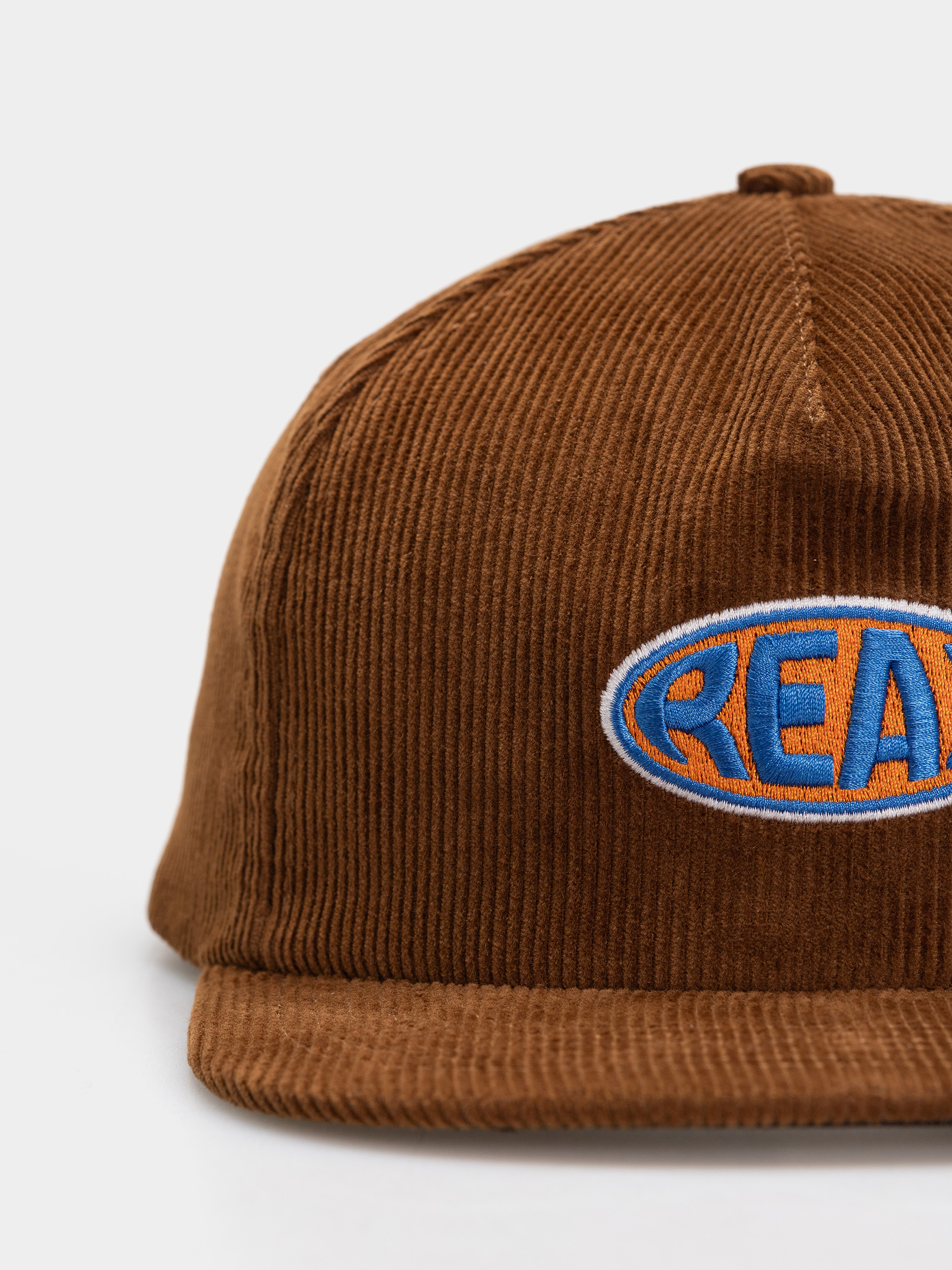 Шапка с козирка Real Bubble Oval (brown)