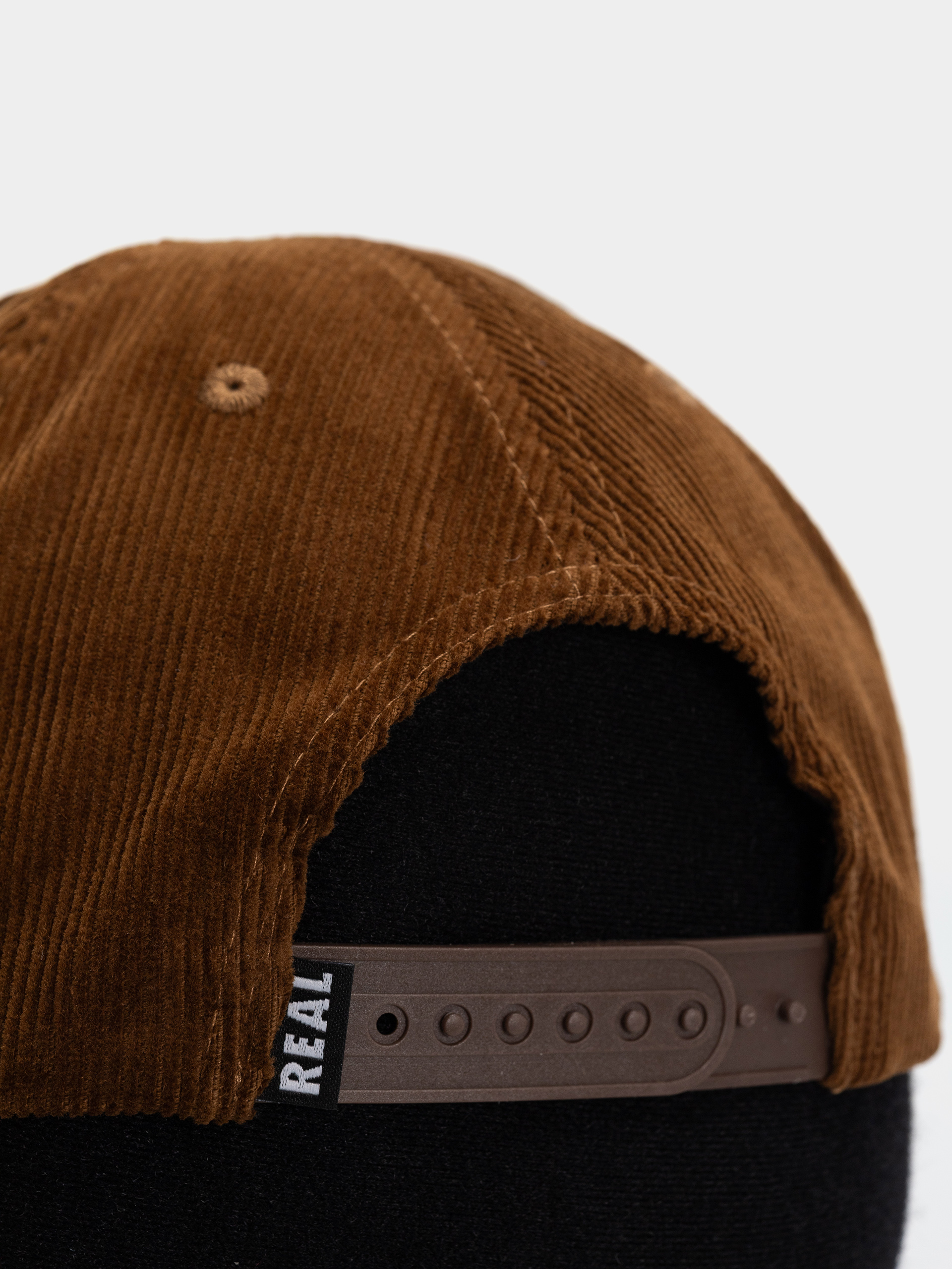 Шапка с козирка Real Bubble Oval (brown)