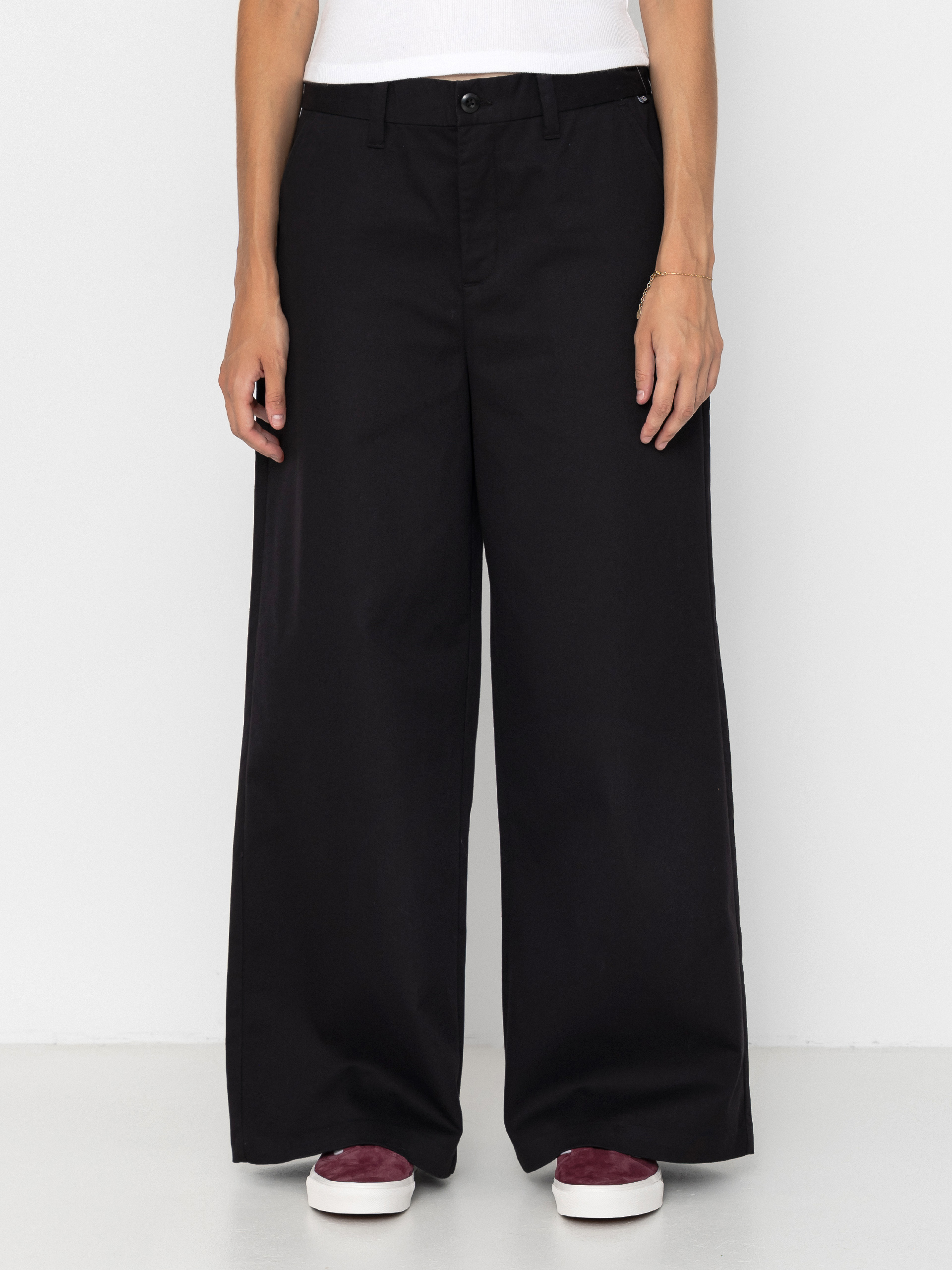 Панталони Vans Authentic Chino Wide Wmn (black)