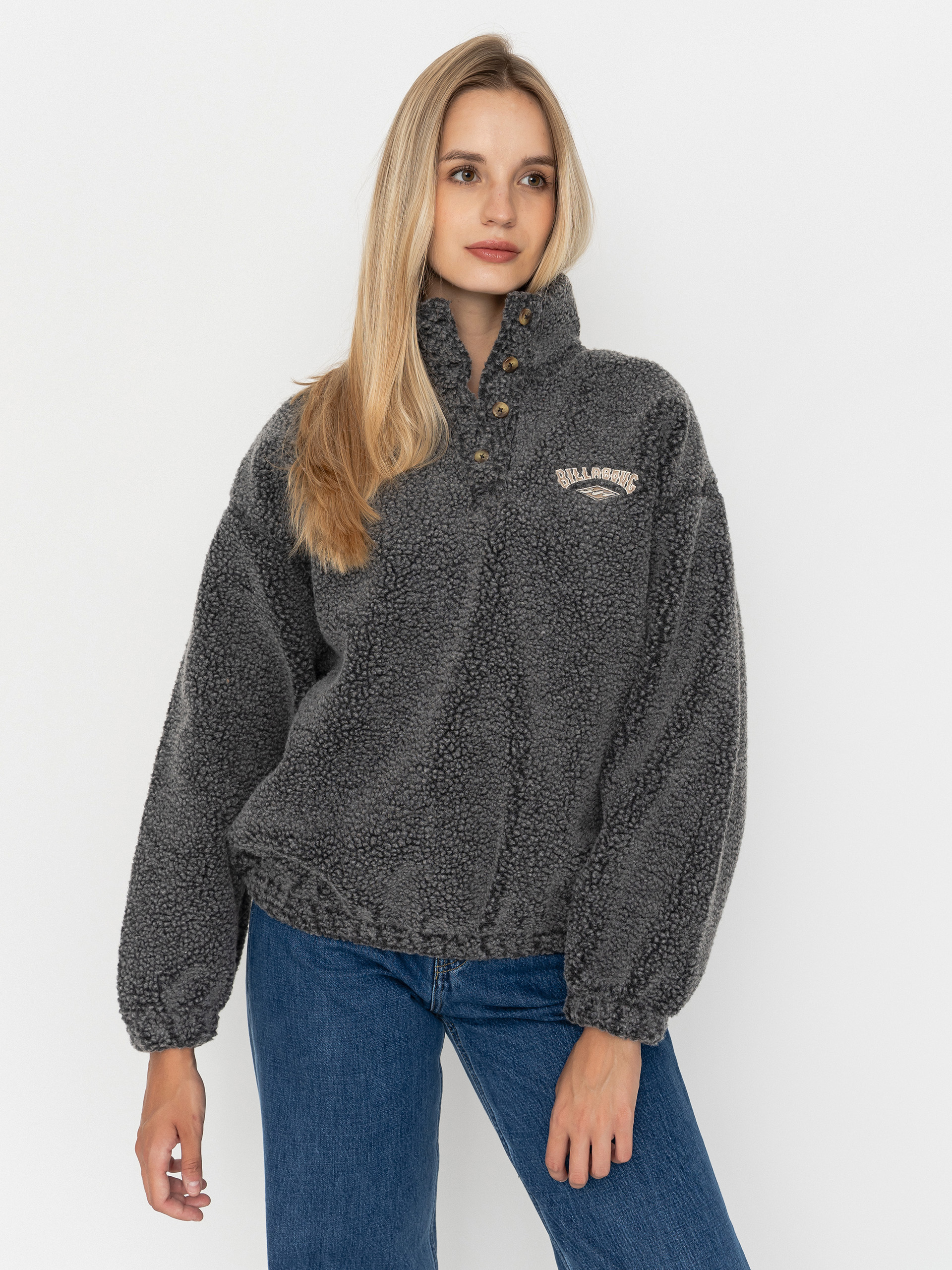 Поларени суитшърт Billabong Run The Road Wmn