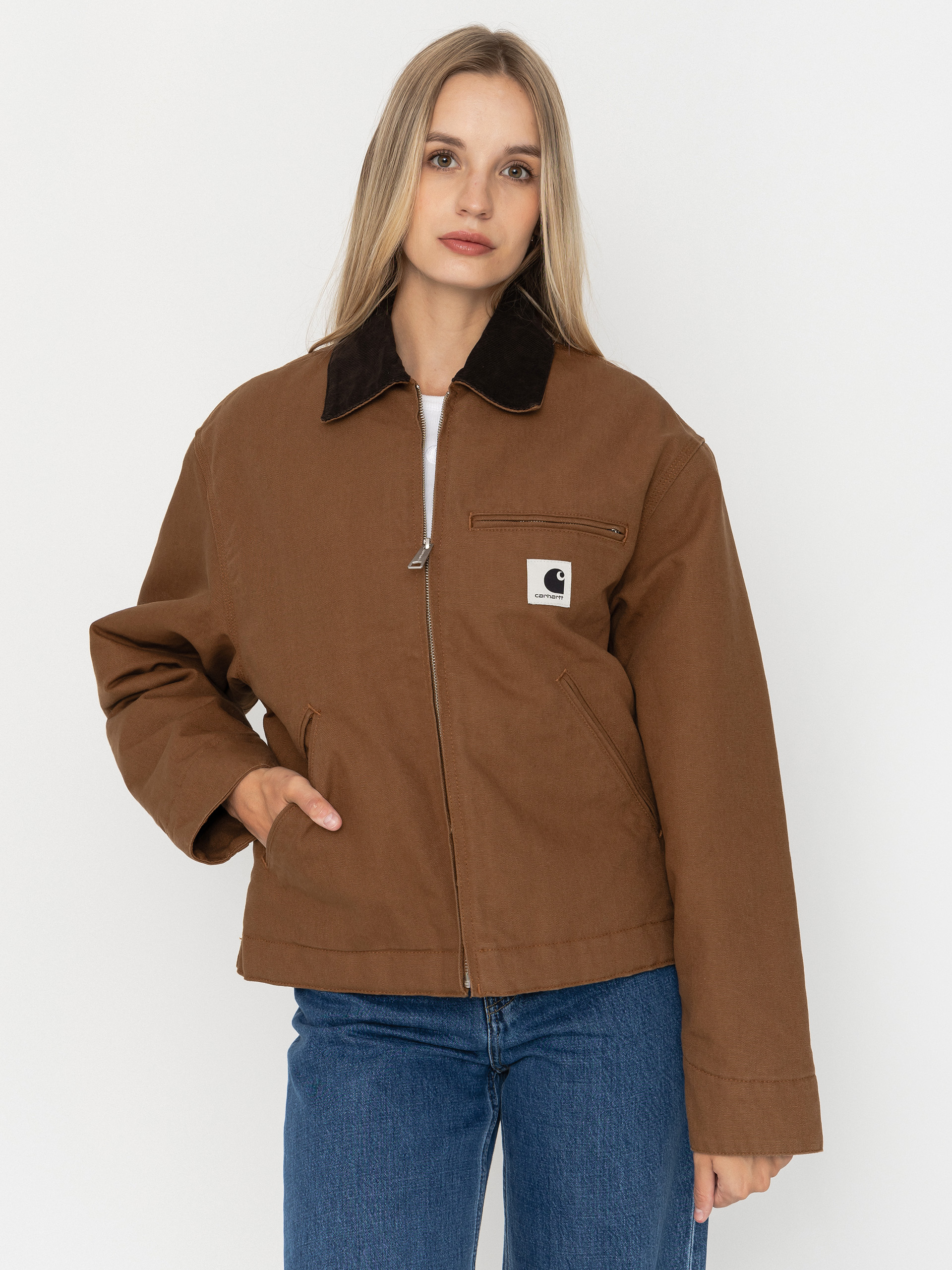 u042fu043au0435 Carhartt WIP OG Detroit Wmn (wip h brown/tobacco/rinsed)