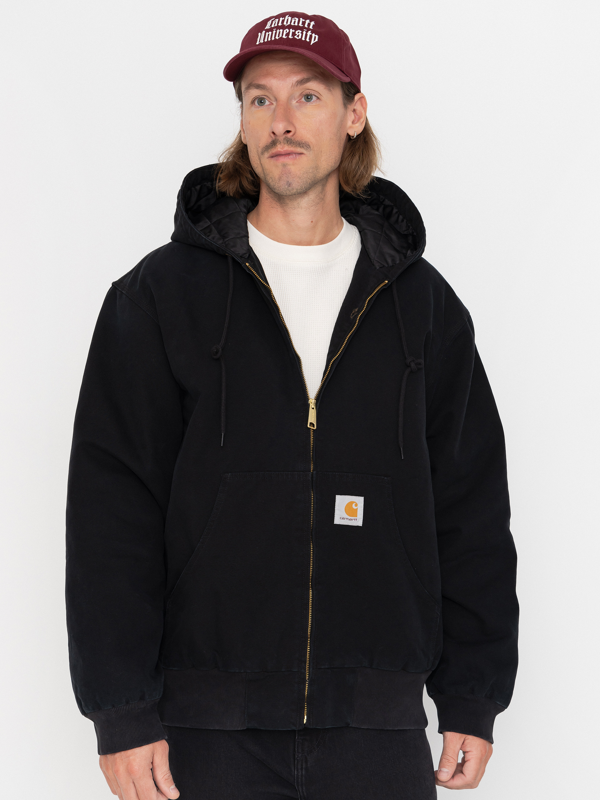 Яке Carhartt WIP OG Active (black/stone canvas)