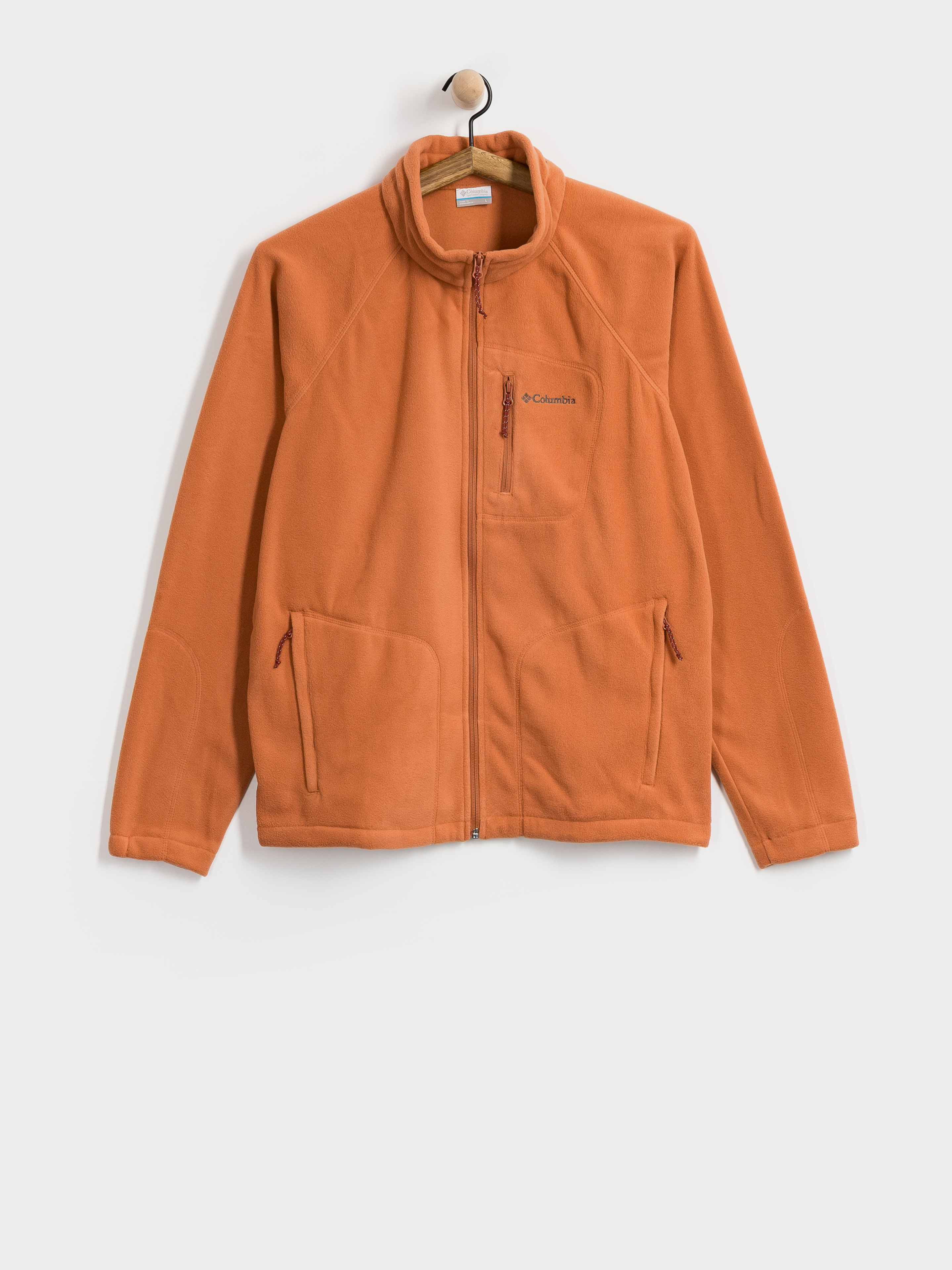 Мъжки Поларени суитшърт Columbia Fast Trek II Full Zip (teak brown)
