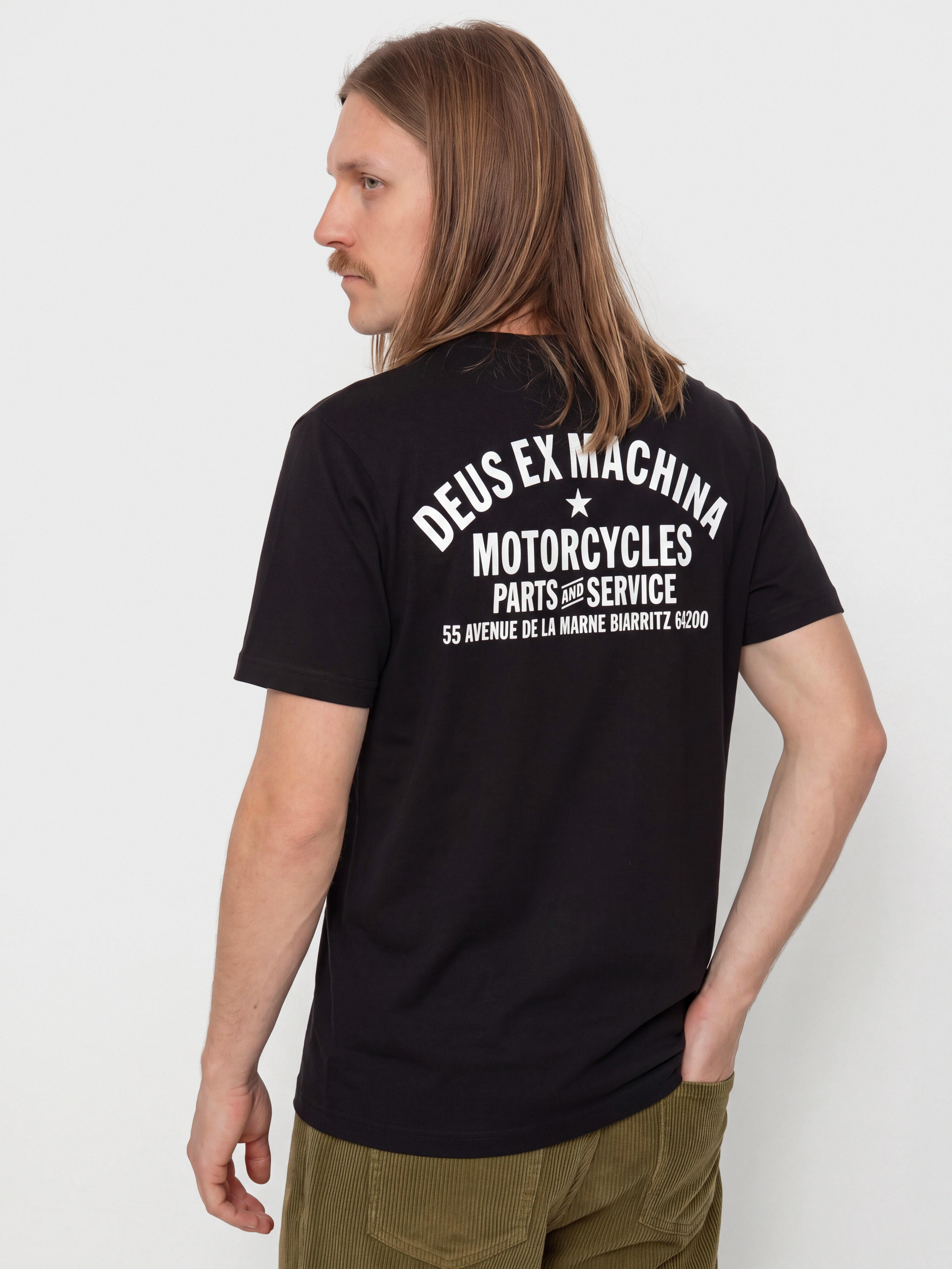 u0422u0435u043du0438u0441u043au0430 Deus Ex Machina Biarritz Address (black)