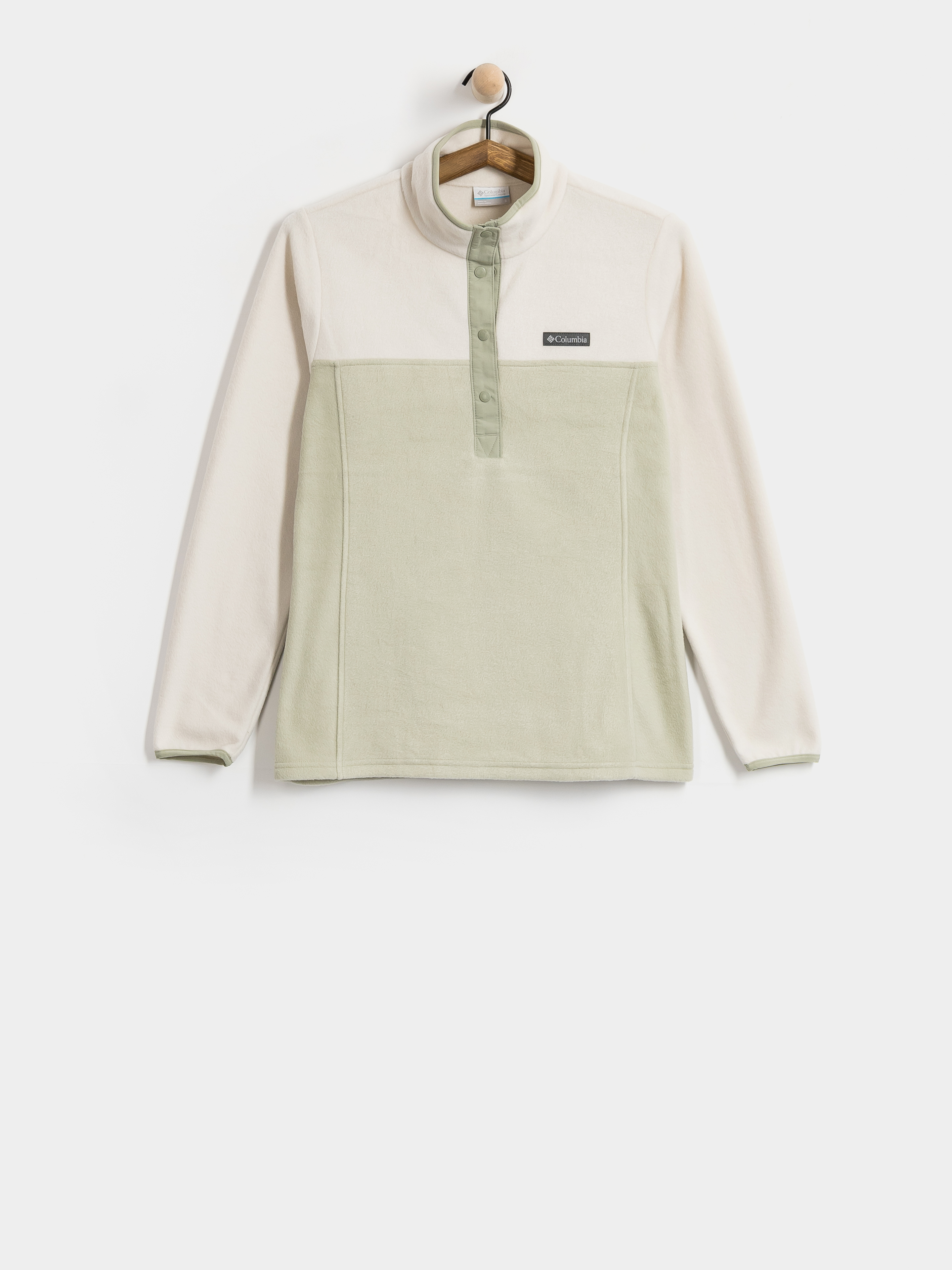 Дамски Поларени суитшърт Columbia Benton Springs 1/2 Snap Pull Over II (safari/dark stone)