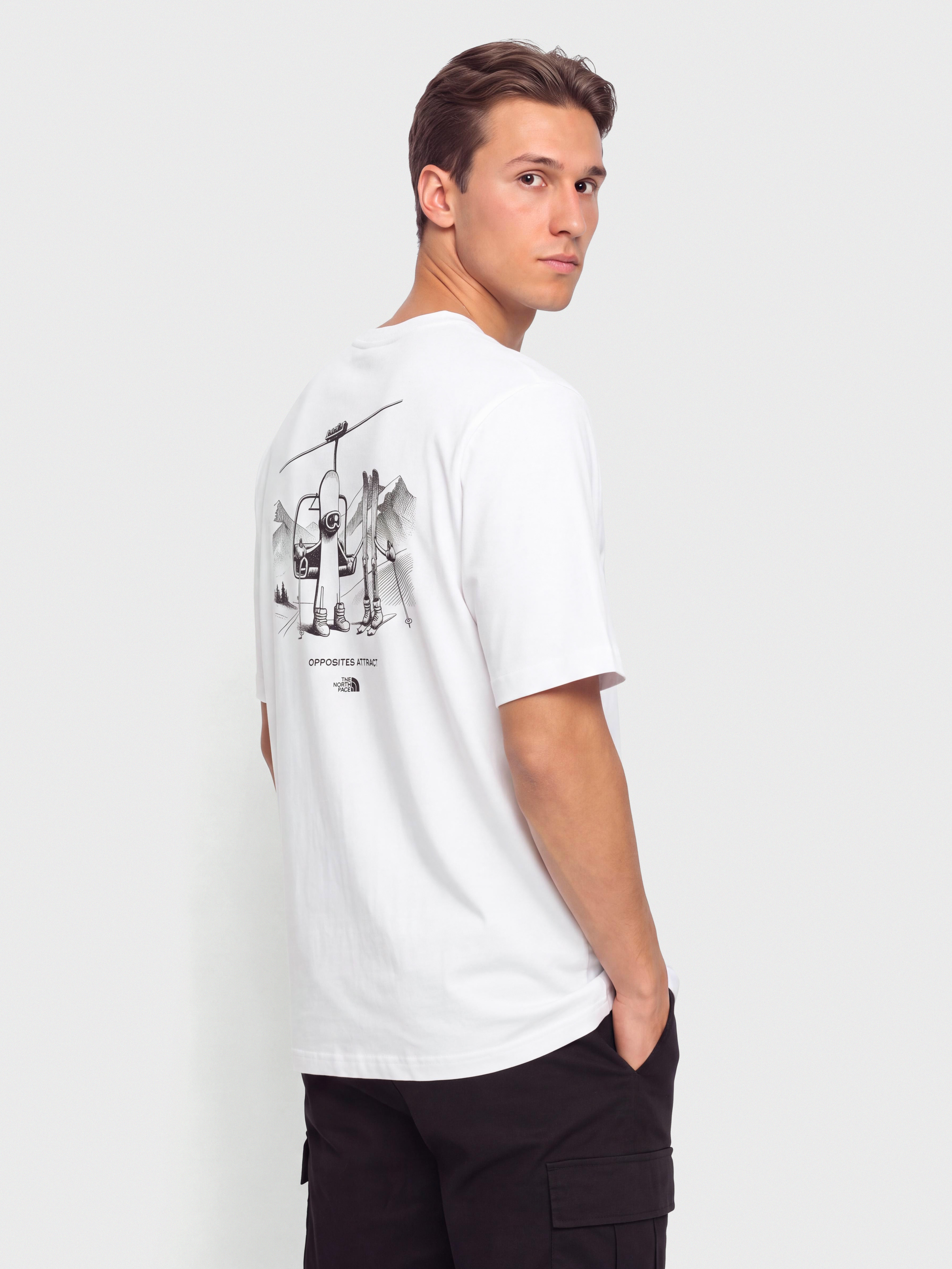 u0422u0435u043du0438u0441u043au0430 The North Face Opposites Attract Relaxed (tnf white)