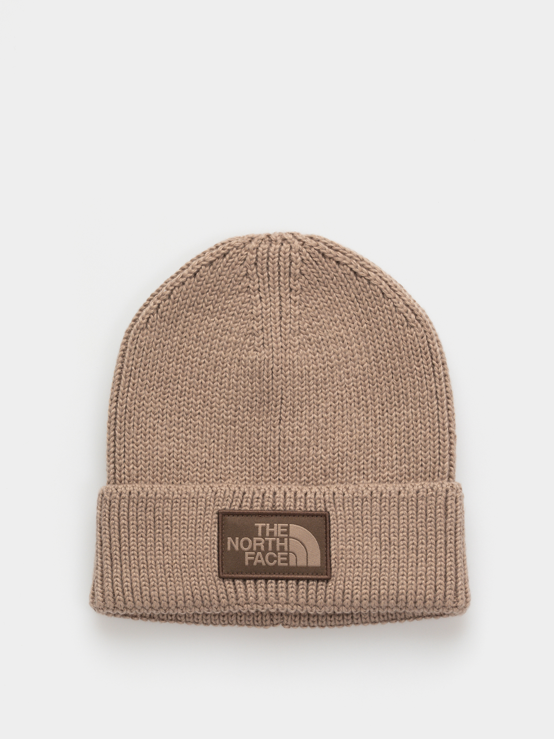Шапка The North Face Tnf Logo Box Cuffed (garnet)