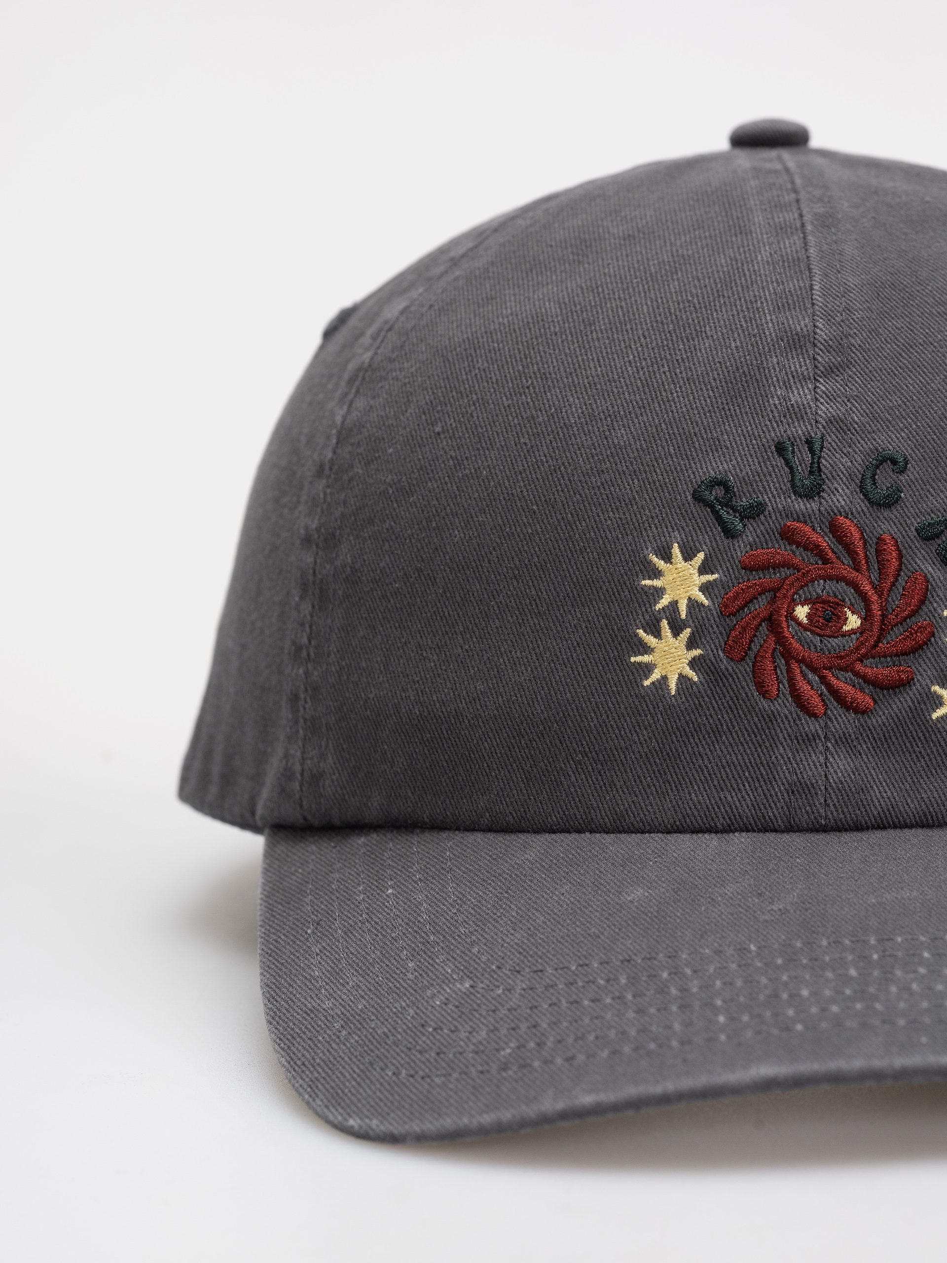 Шапка с козирка RVCA Iris Dad Cap (balsam green)