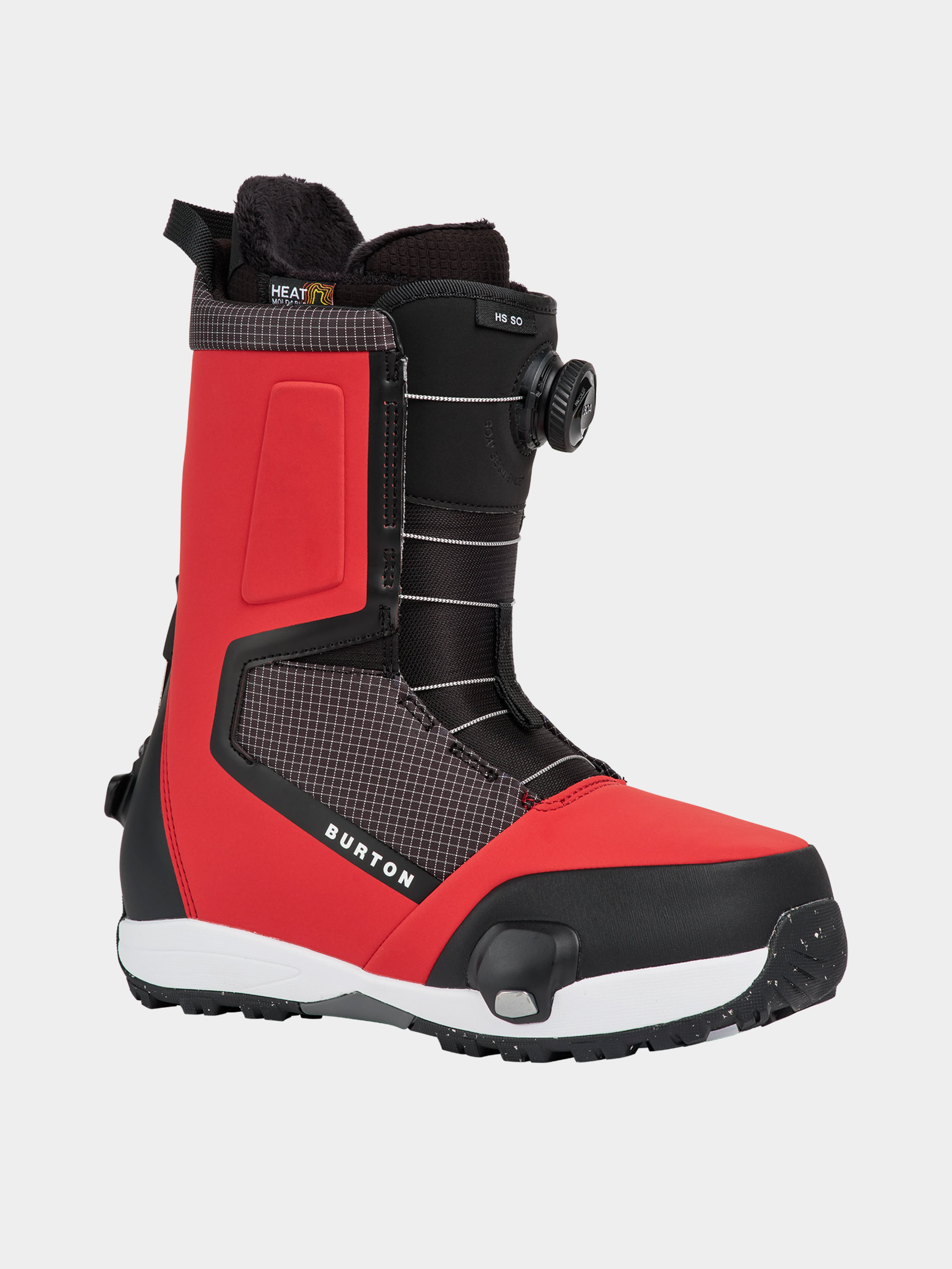 u0421u043du043eu0443u0431u043eu0440u0434  u043eu0431u0443u0432u043au0438 Burton Highshot Step On (geranium red grid/black)