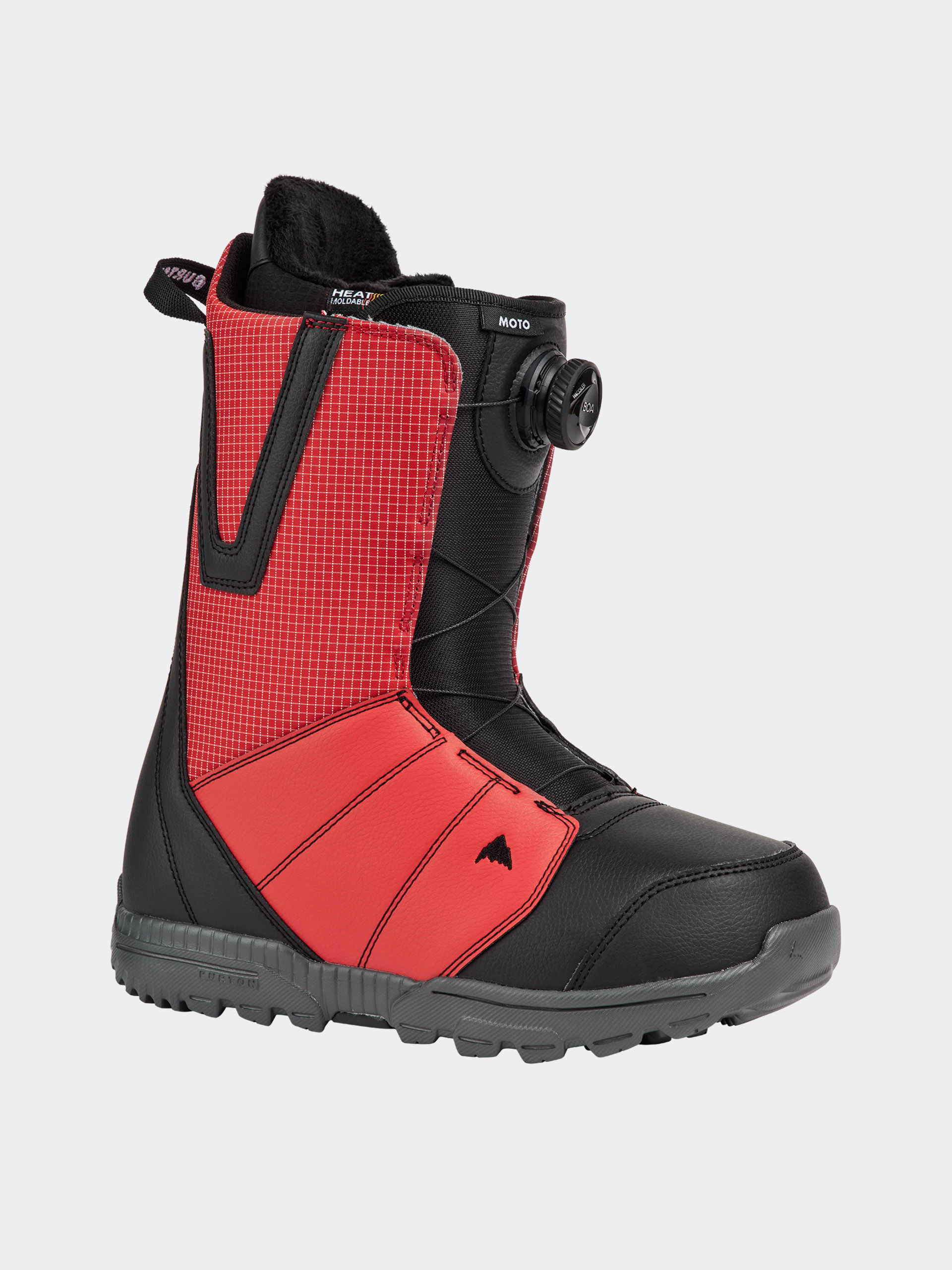 Мъжко Сноуборд  обувки Burton Moto Boa (geranium red/black)