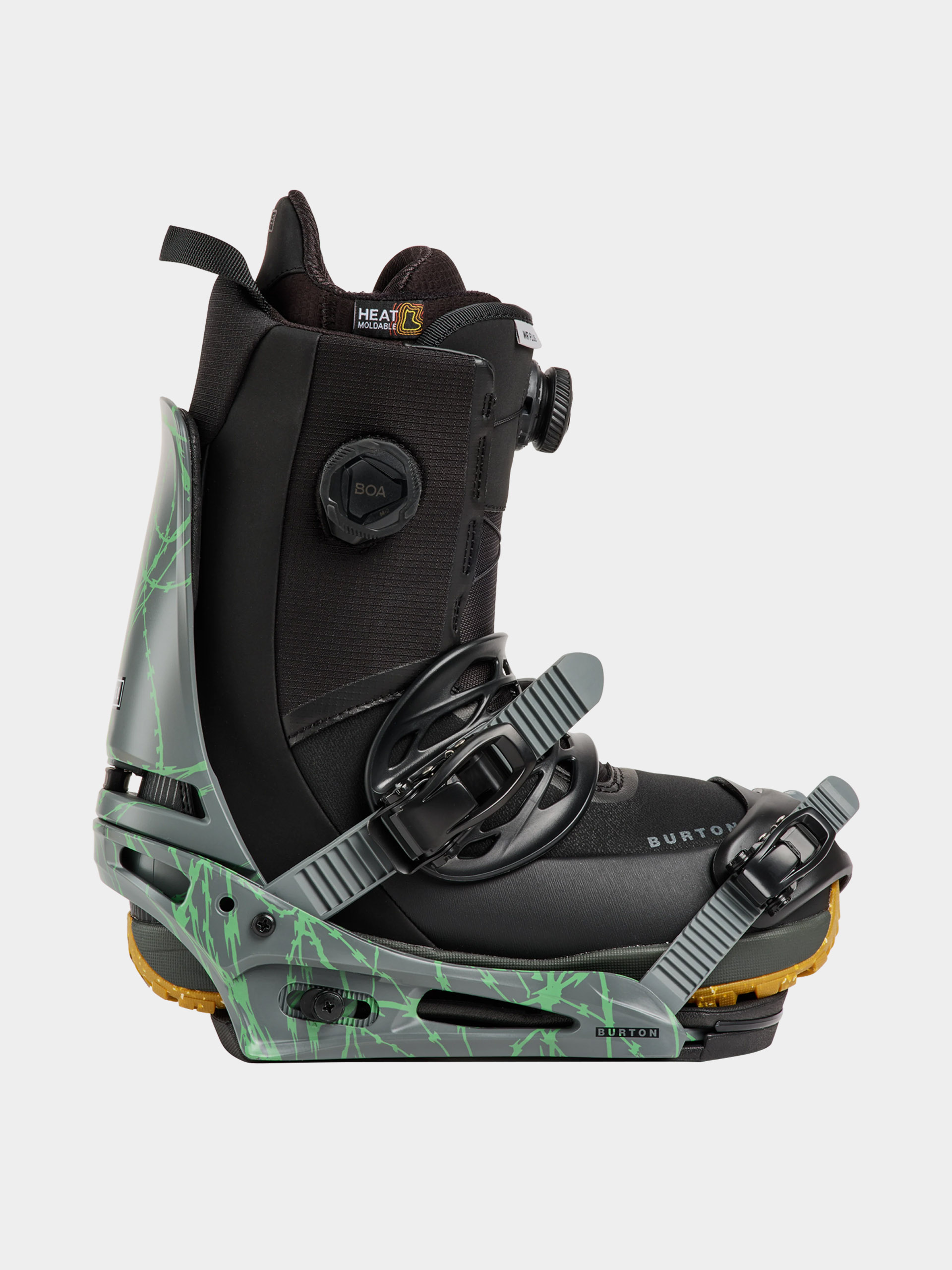 Мъжко Сноуборд автомати Burton Cartel Re:Flex (gray/green voltage)