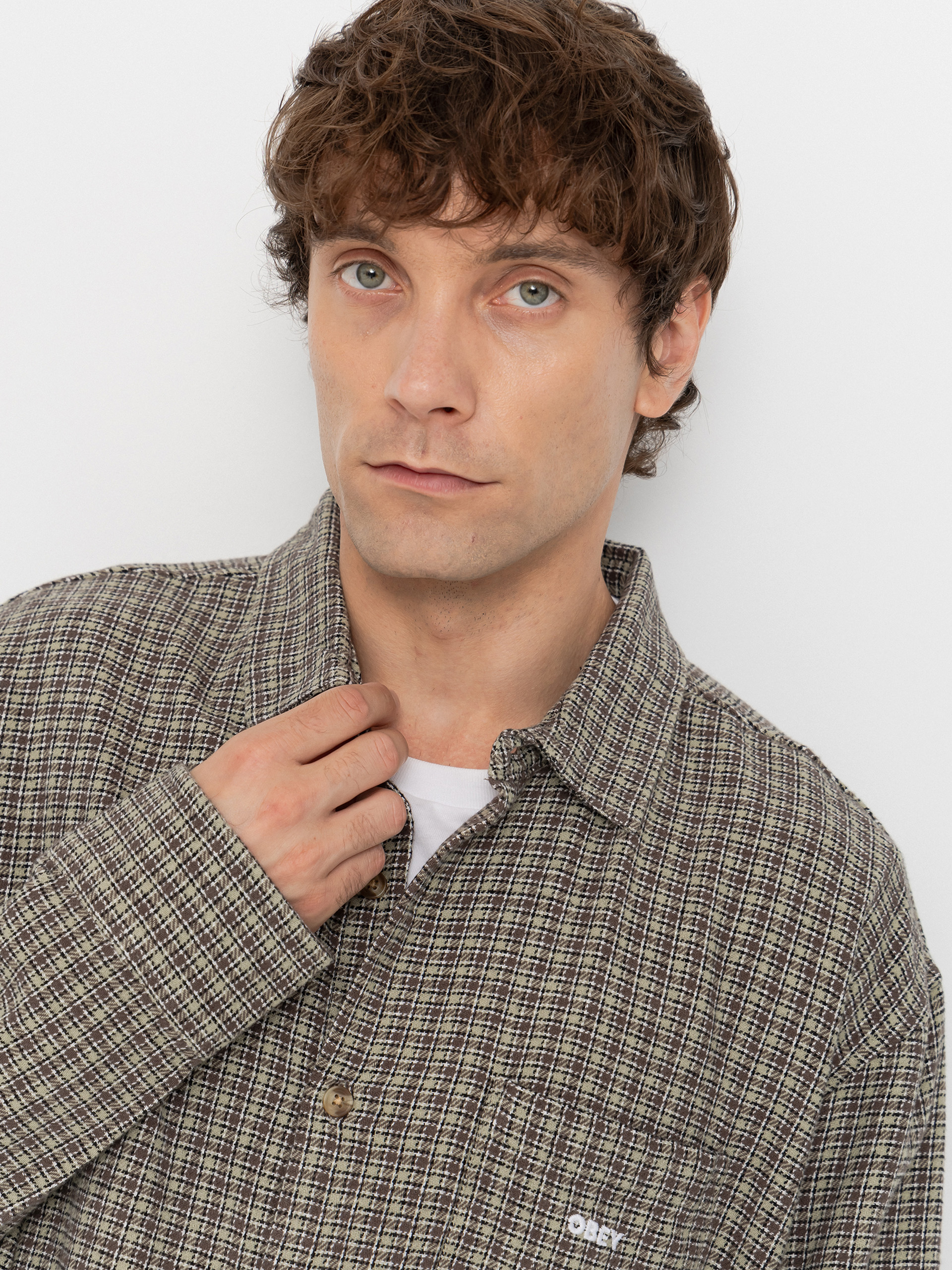 Риза OBEY Bigwig Jack (abbey stone multi)