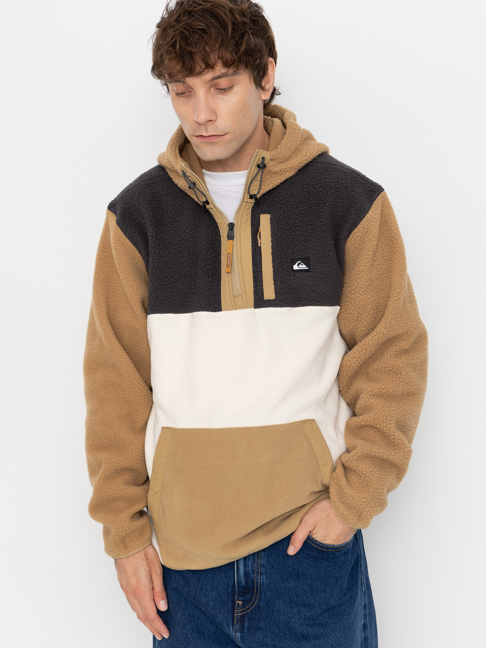Поларени суитшърт Quiksilver Clean Coast Mix Up Hoody