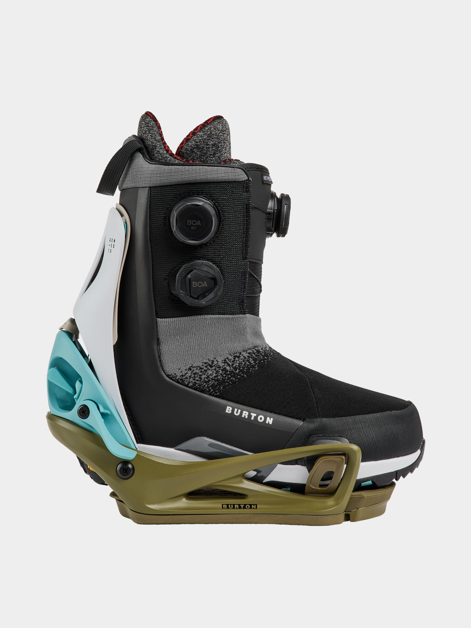 Мъжко Сноуборд автомати Burton Step On Genesis Re:Flex (white/dried moss)