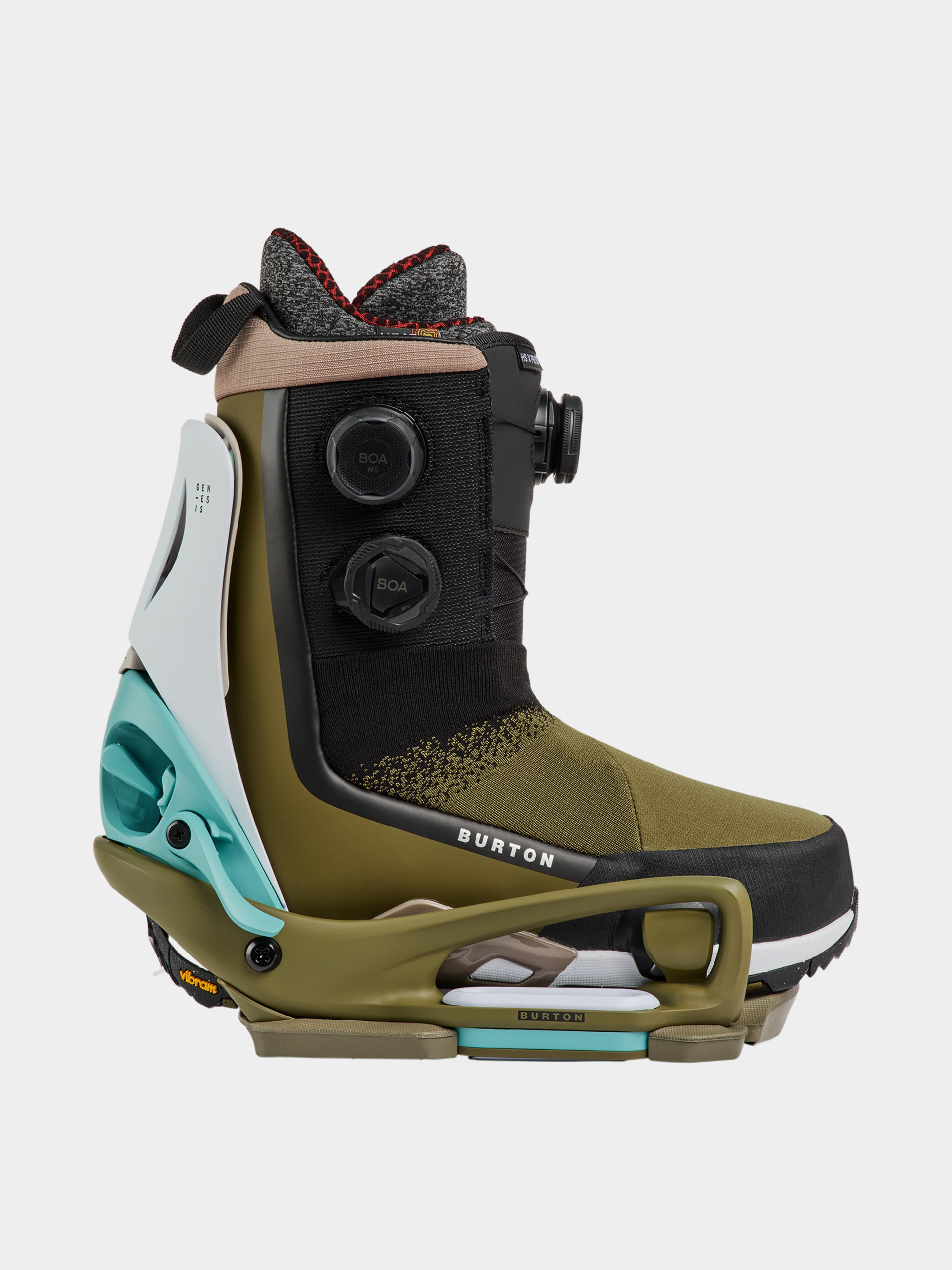 Мъжко Сноуборд автомати Burton Step On Genesis Est (white/dried moss)
