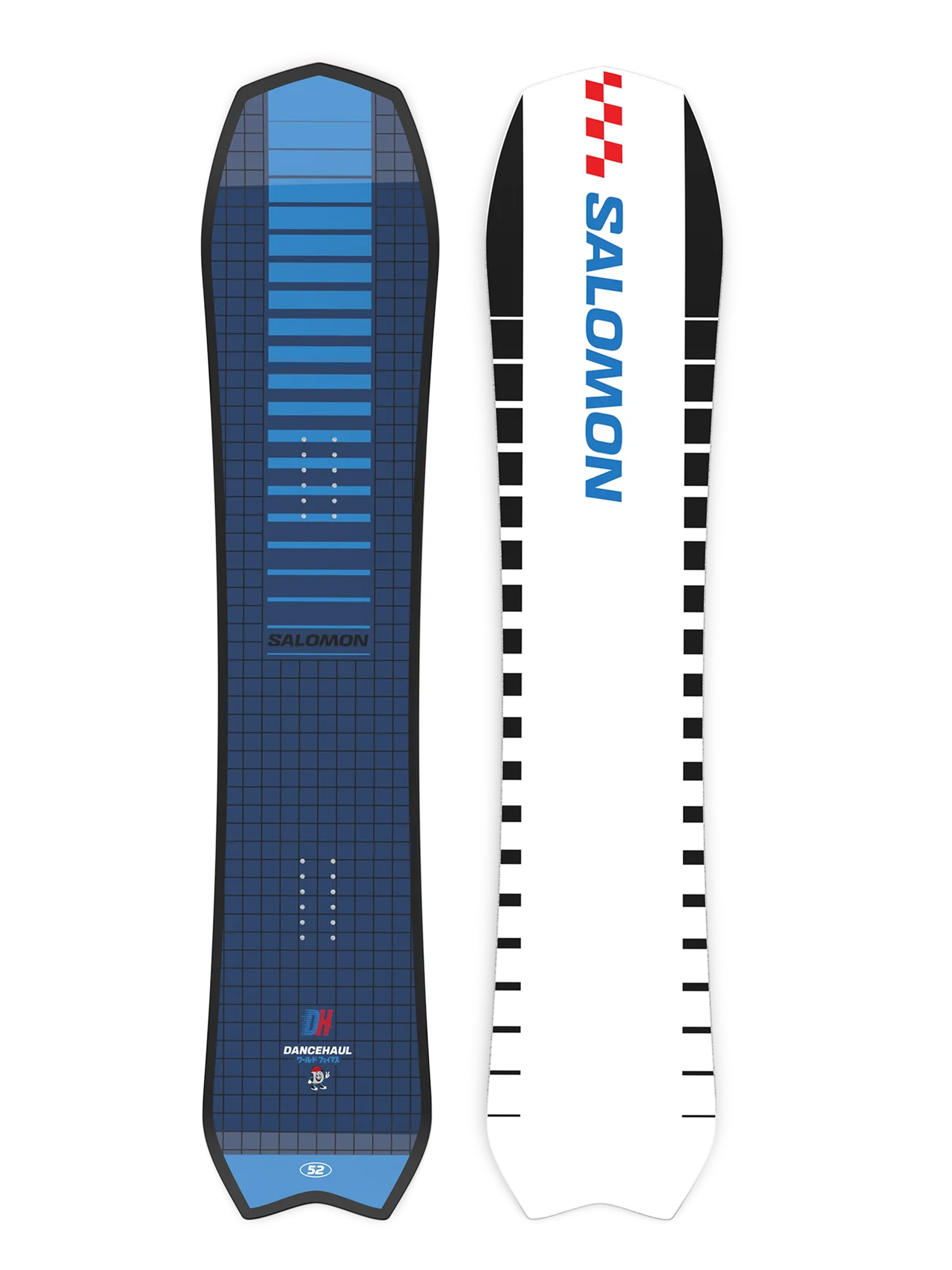 Сноуборд Salomon Dancehaul (white/black/blue)