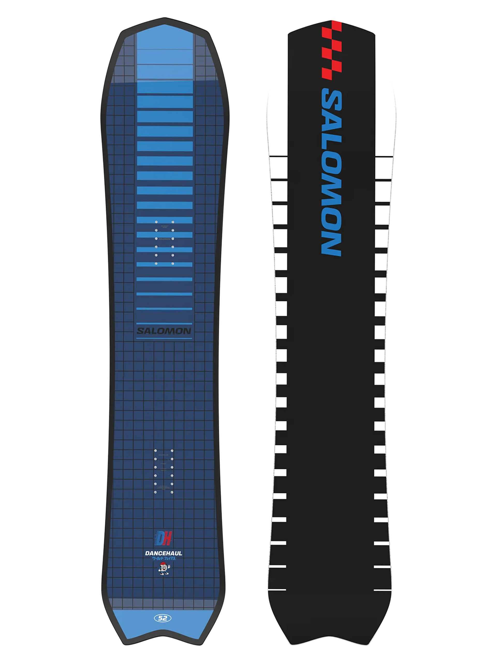 Сноуборд Salomon Dancehaul (black/white/blue)