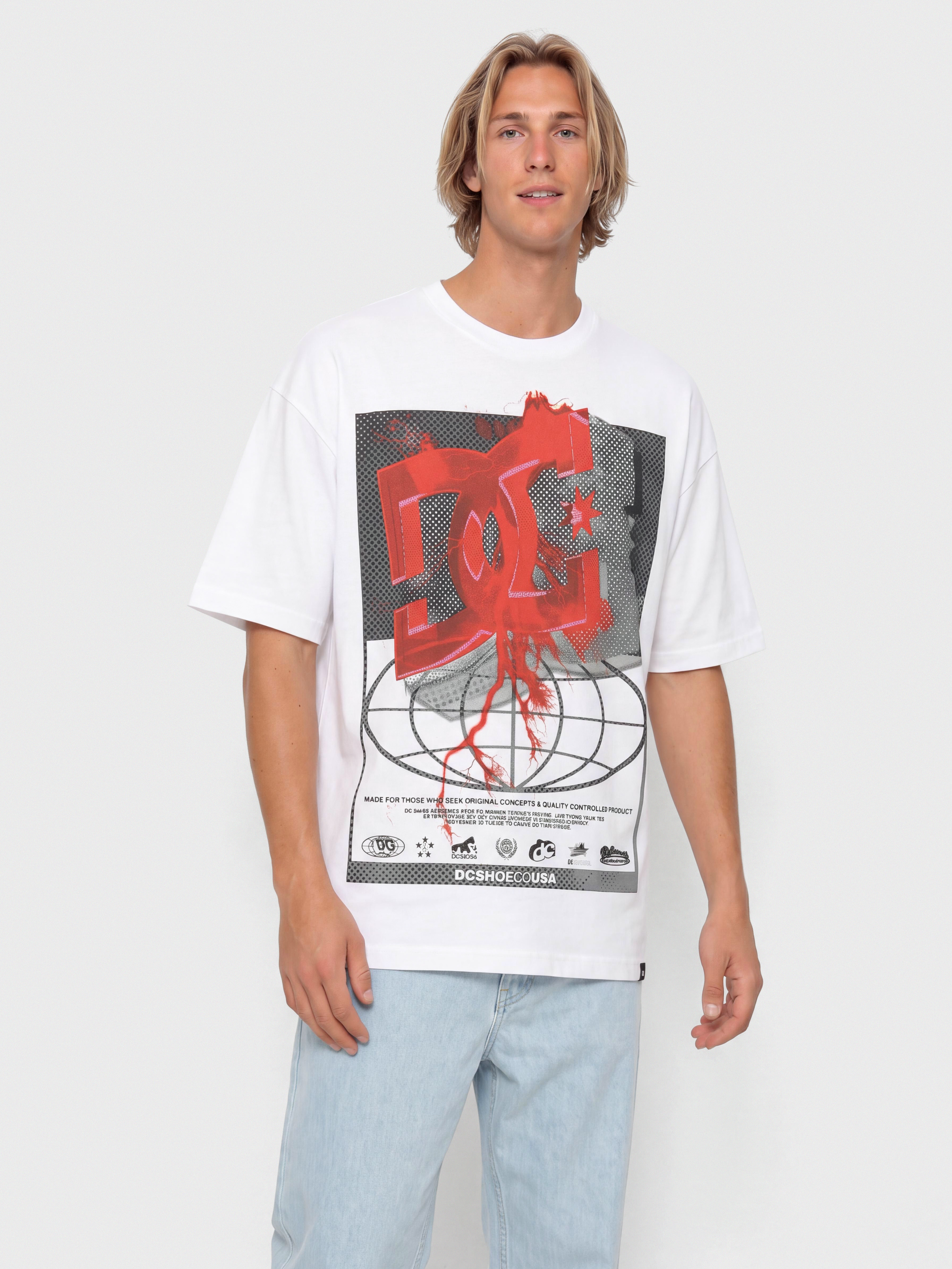 Тениска DC Global Storm (white)