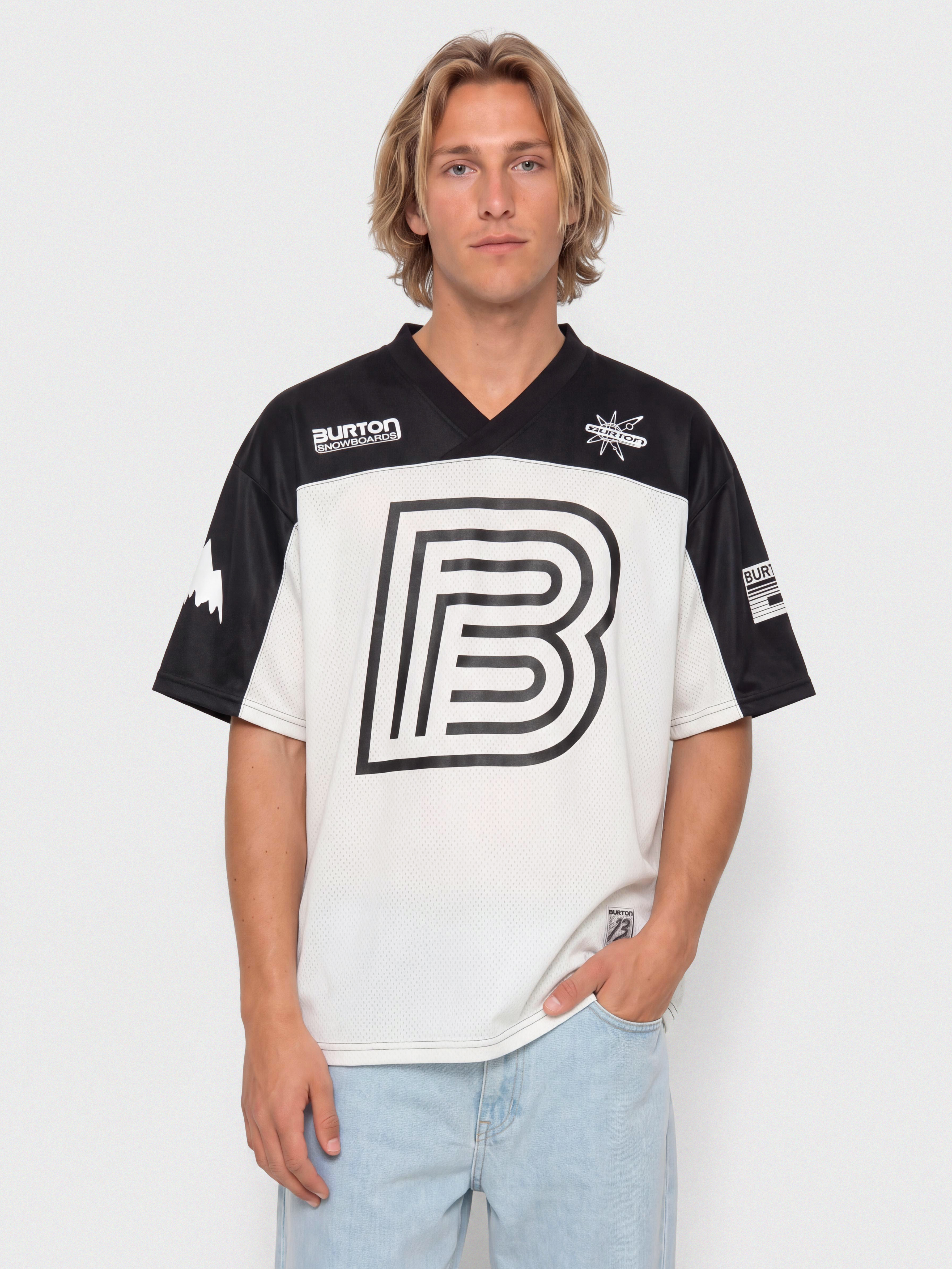 u0422u0435u043du0438u0441u043au0430 Burton X Zeb Jersey (stout white/true black)