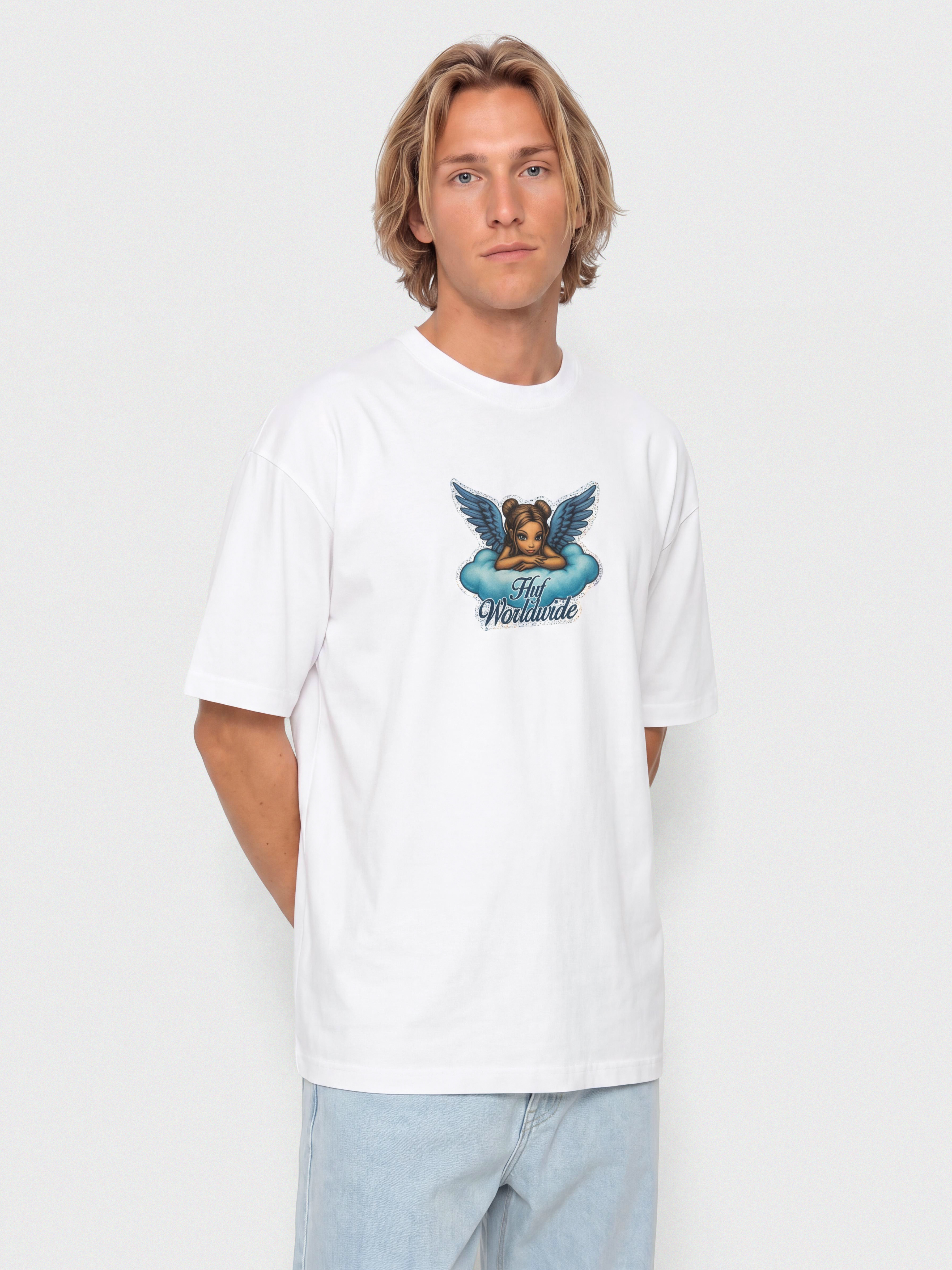 Тениска HUF Bliss (white)