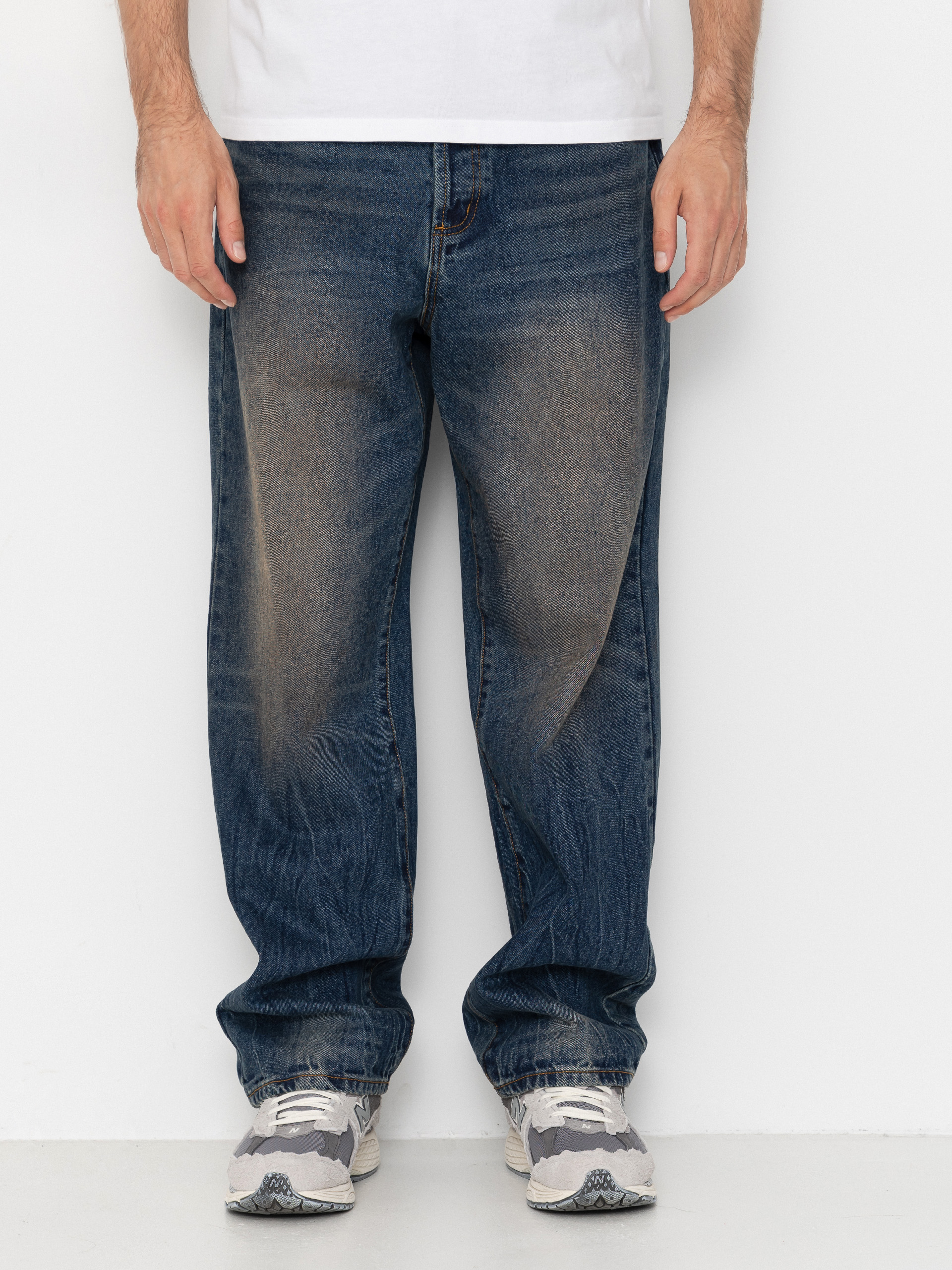 u041fu0430u043du0442u0430u043bu043eu043du0438 OBEY Classic Baggy Denim (oil stained indigo)
