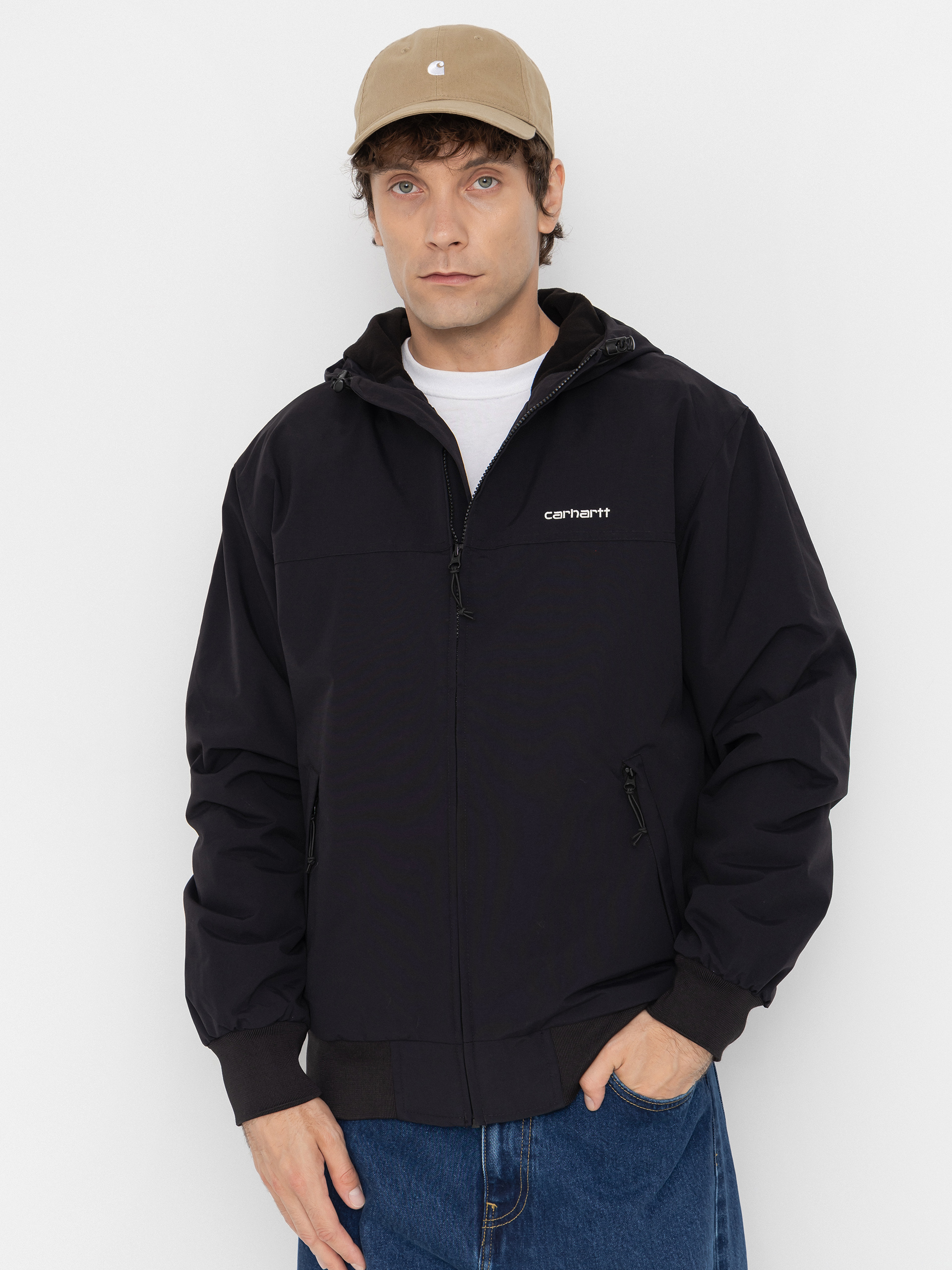 Яке Carhartt WIP Sail (black/white)
