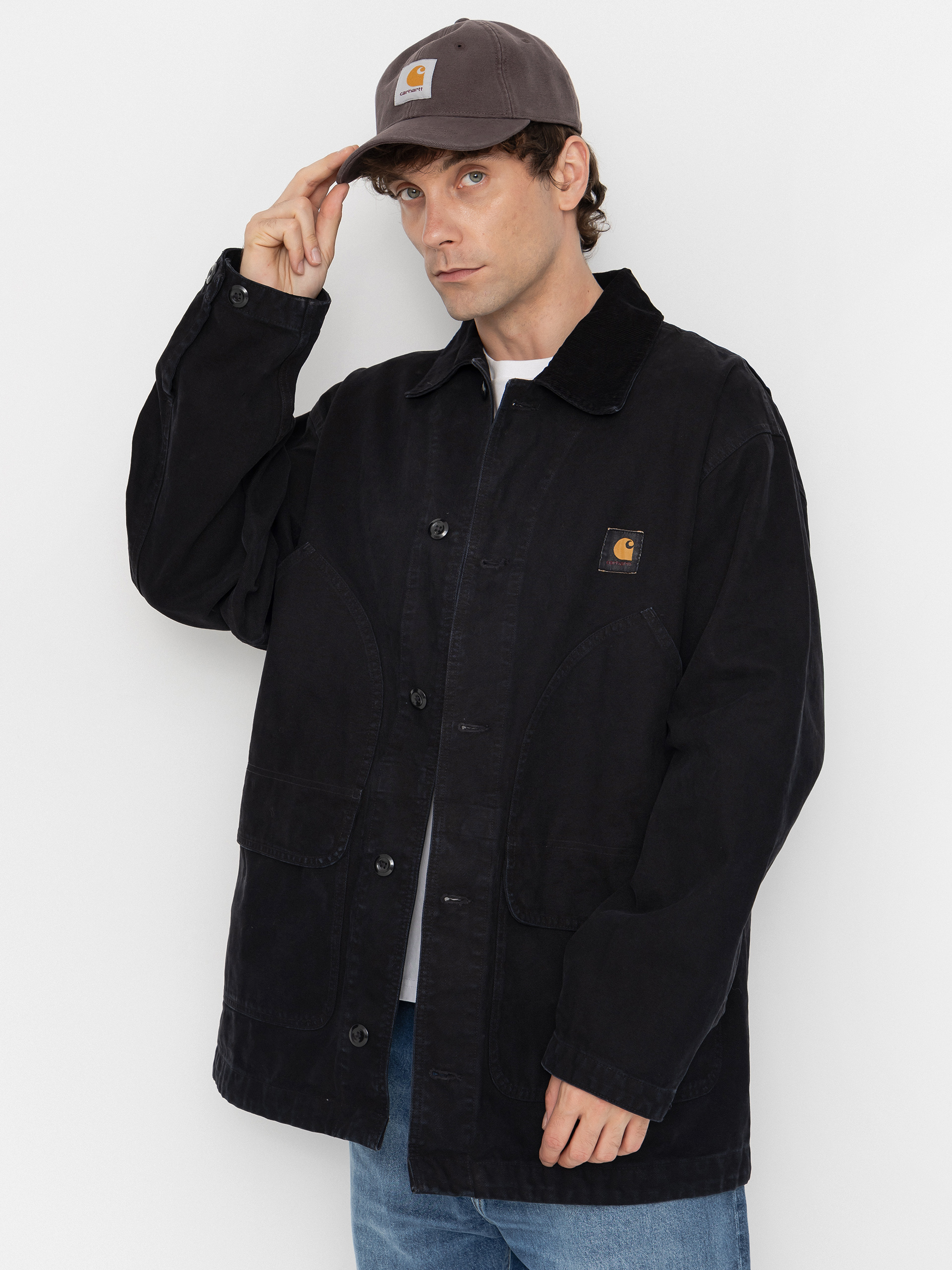 Яке Carhartt WIP Prescott Coat (black/black)