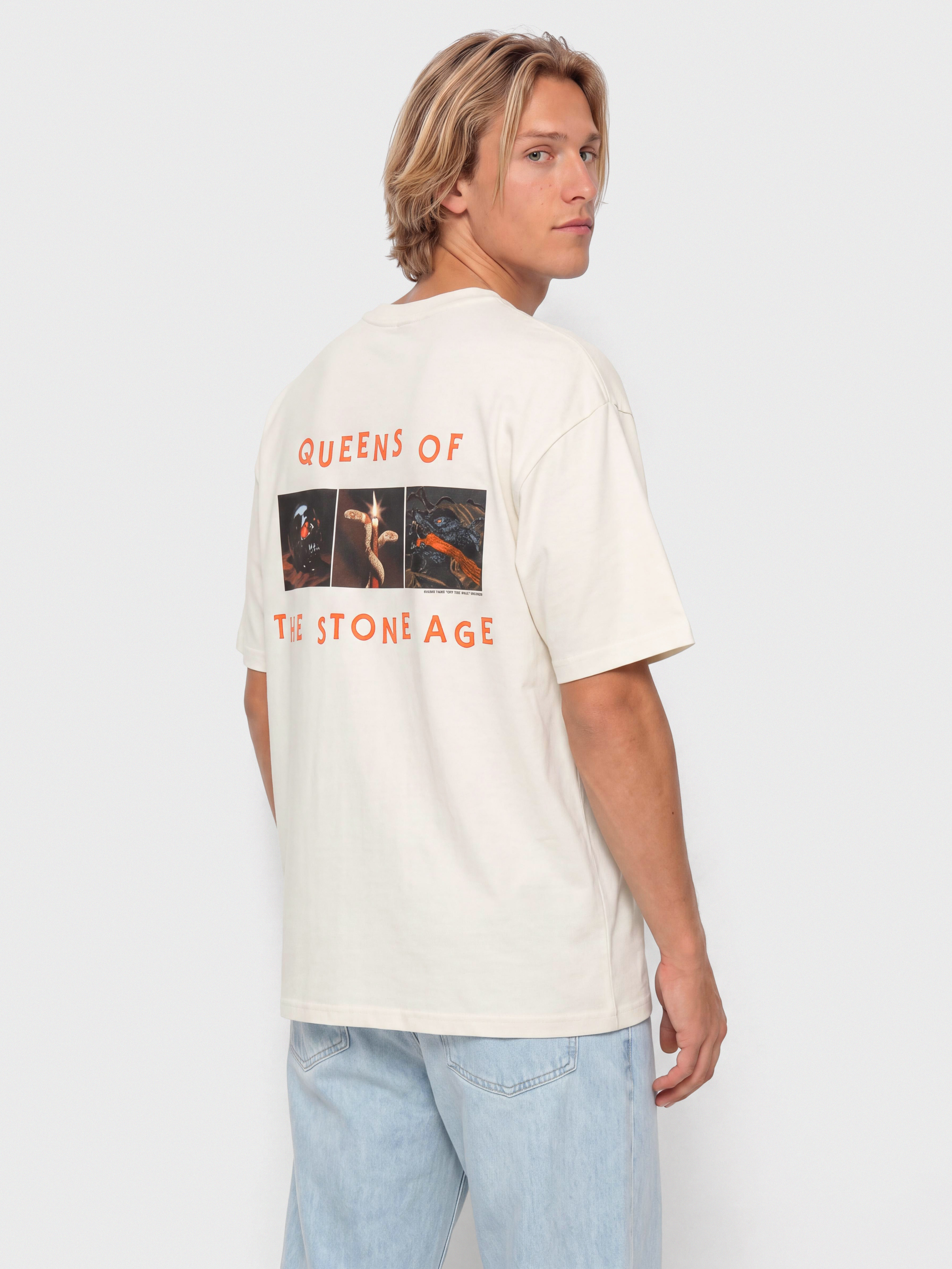 Тениска Vans Queens Of The Stone Age (white)