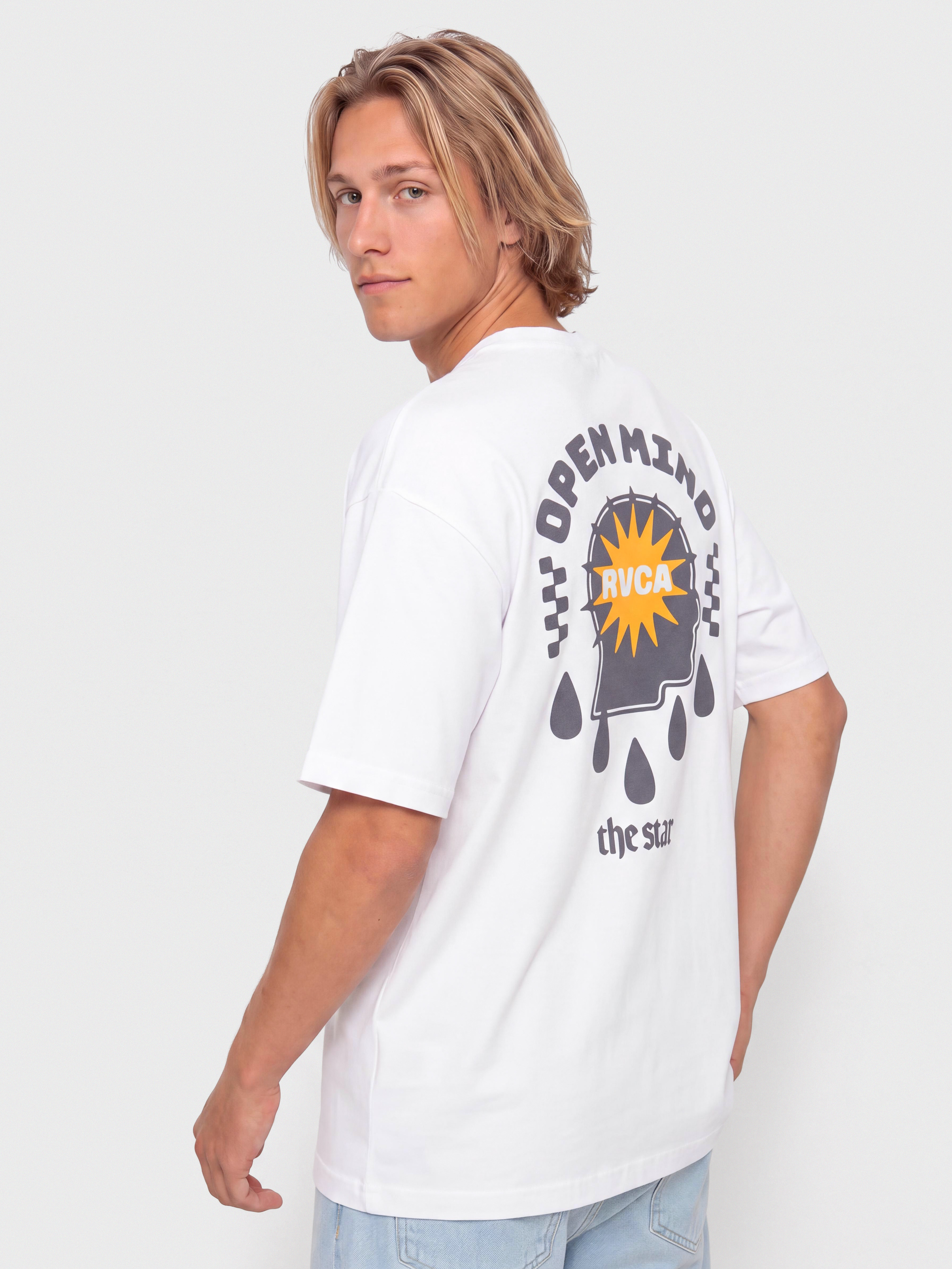 Тениска RVCA The Stars (white)