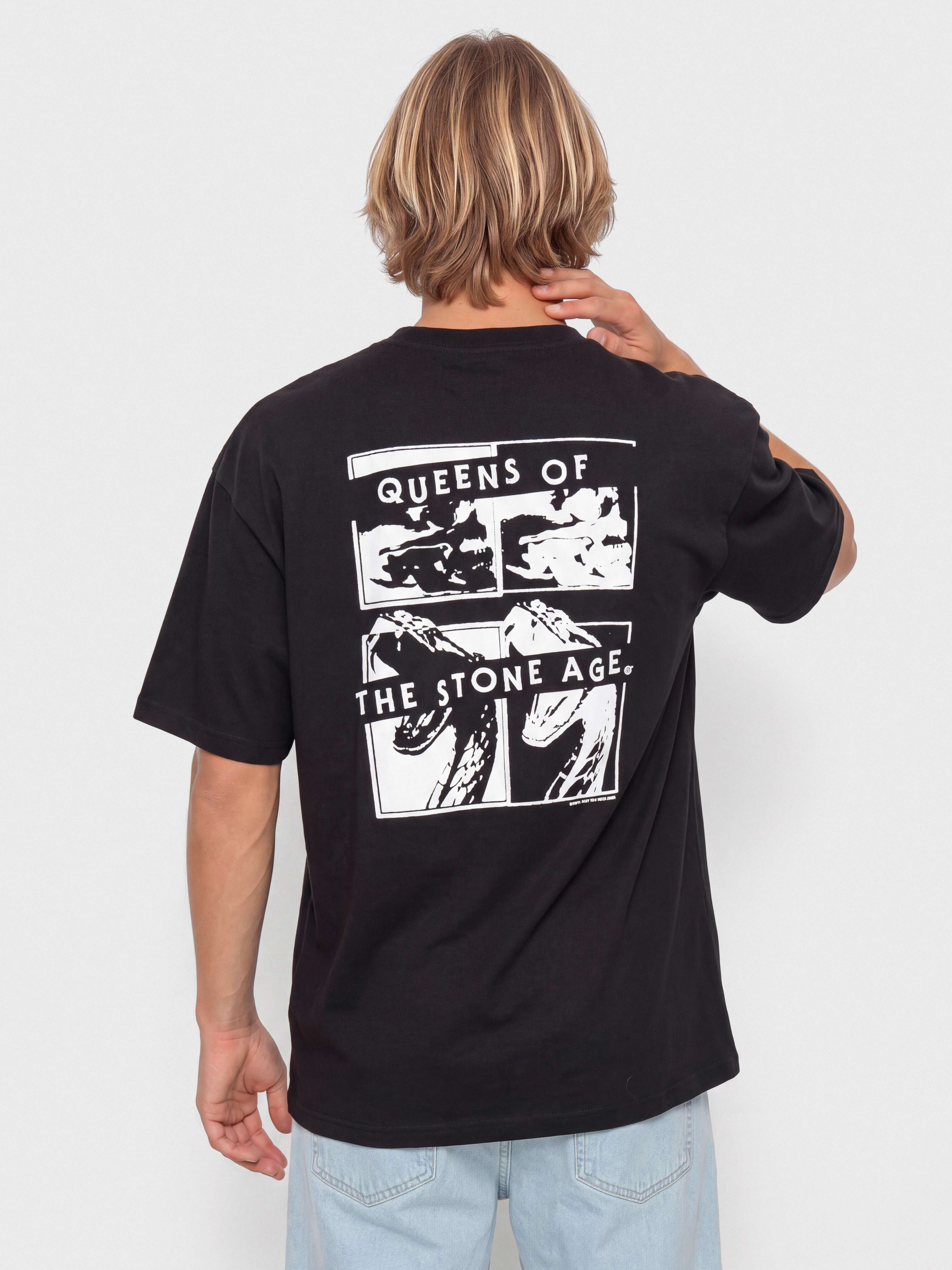 Тениска Vans Queens Of The Stone Age Ouroboros (black)