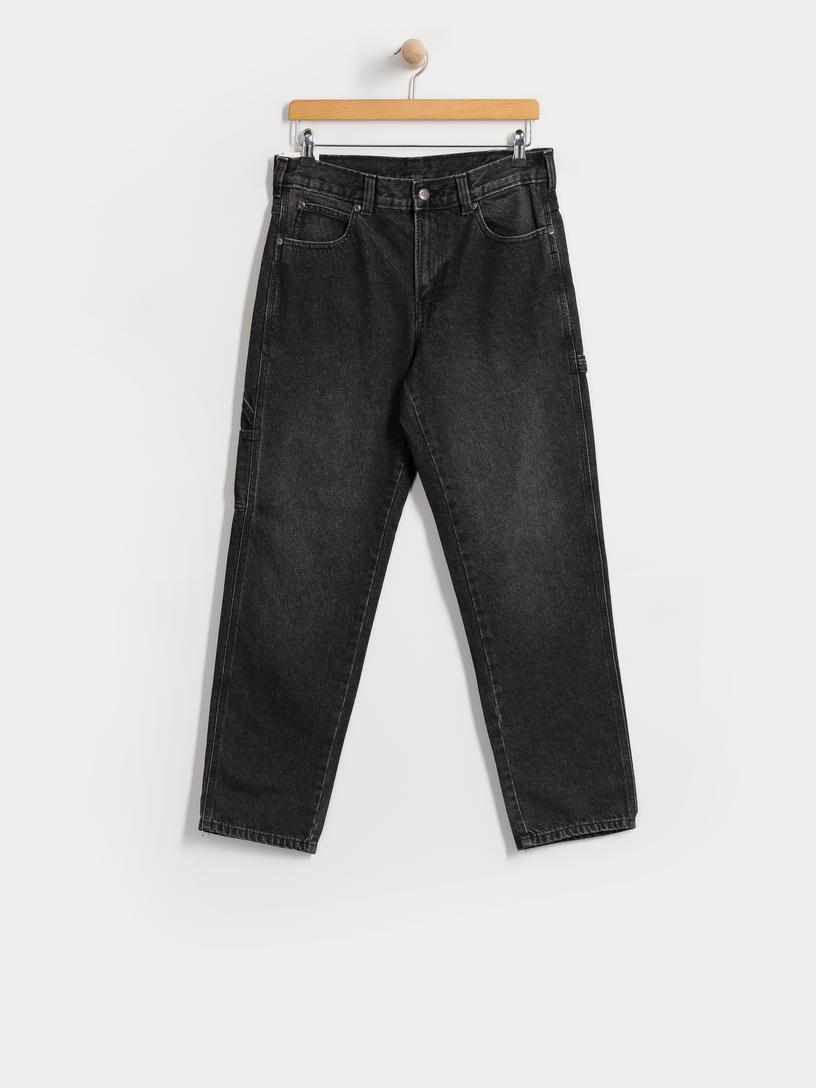 u041fu0430u043du0442u0430u043bu043eu043du0438 Dickies 993 Regular Tapered Carpenter Jeans (black wash faded)