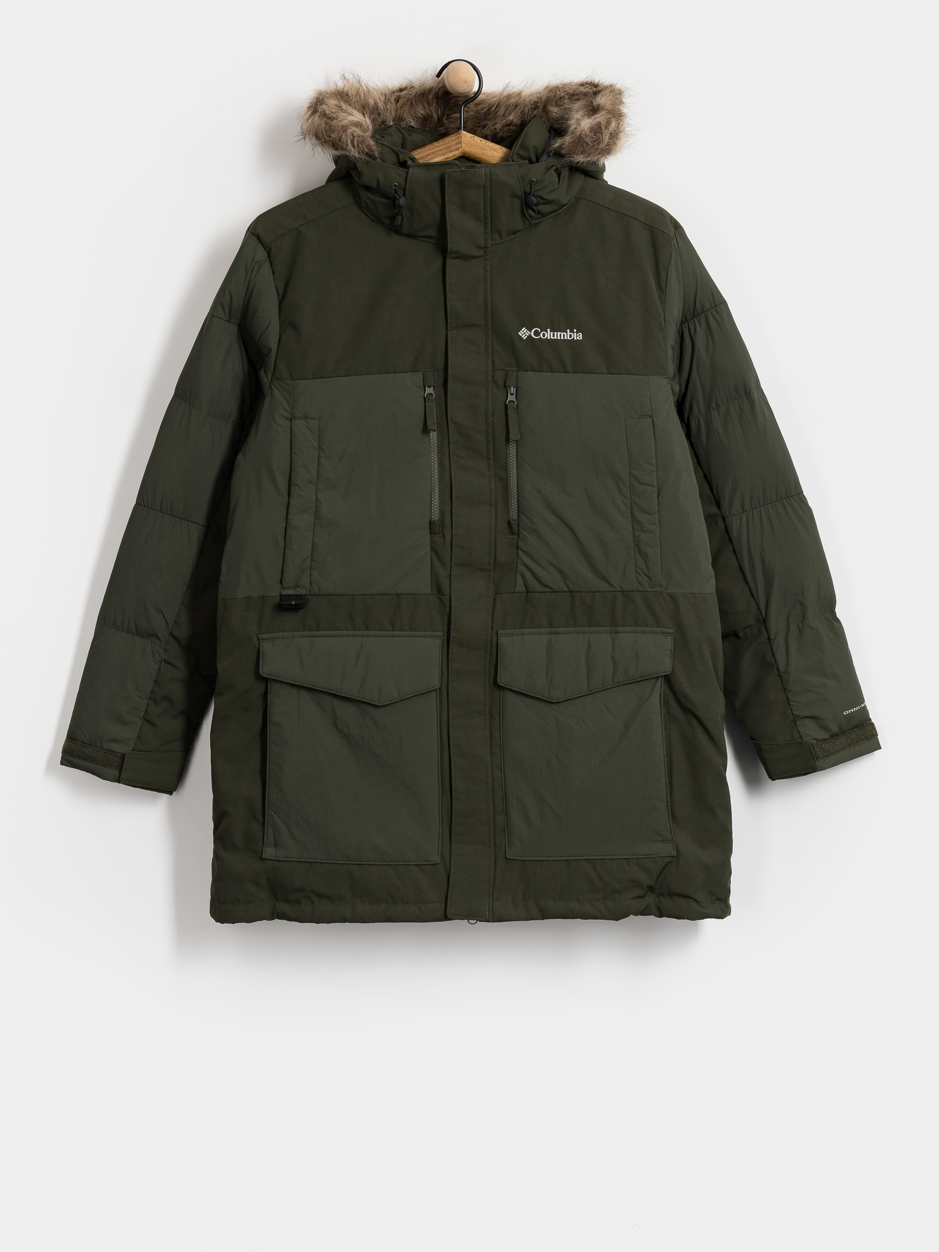 Яке Columbia Marquam Peak Fusion II Parka (greenscape)
