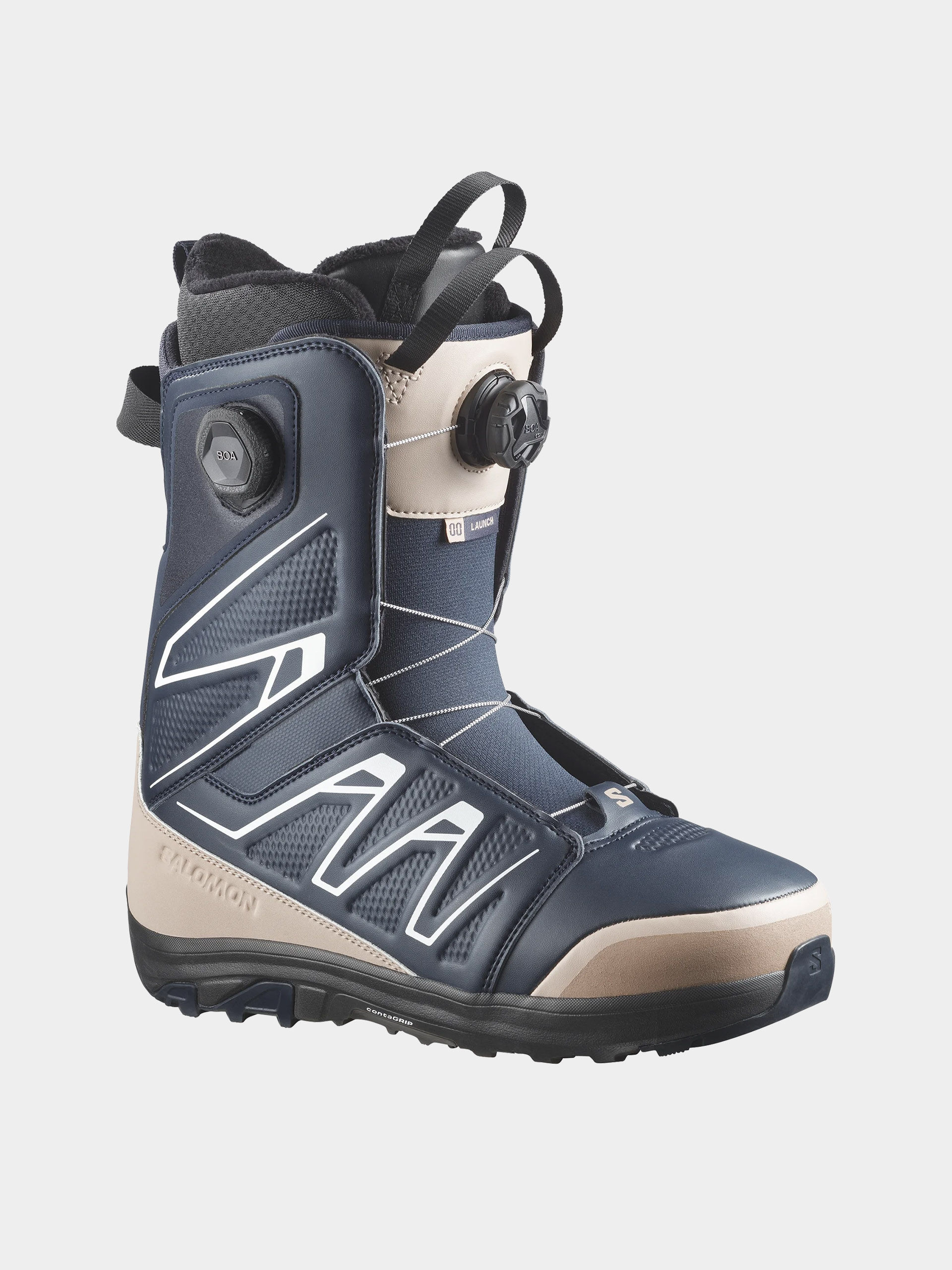 Мъжко Сноуборд  обувки Salomon Launch Boa Sj (blue nights/safari)