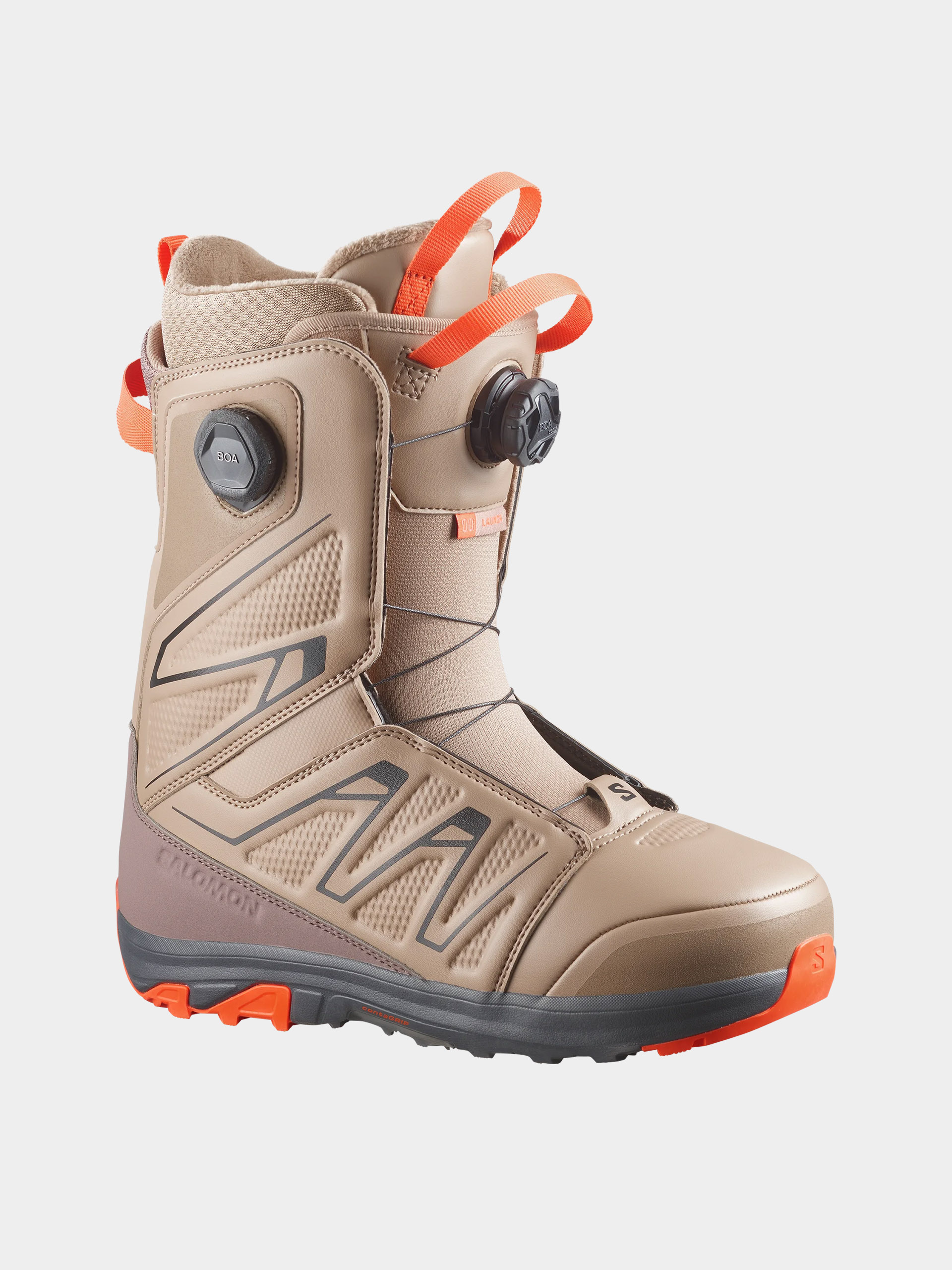 u0421u043du043eu0443u0431u043eu0440u0434  u043eu0431u0443u0432u043au0438 Salomon Launch Boa Sj (kelp/brown lentil)