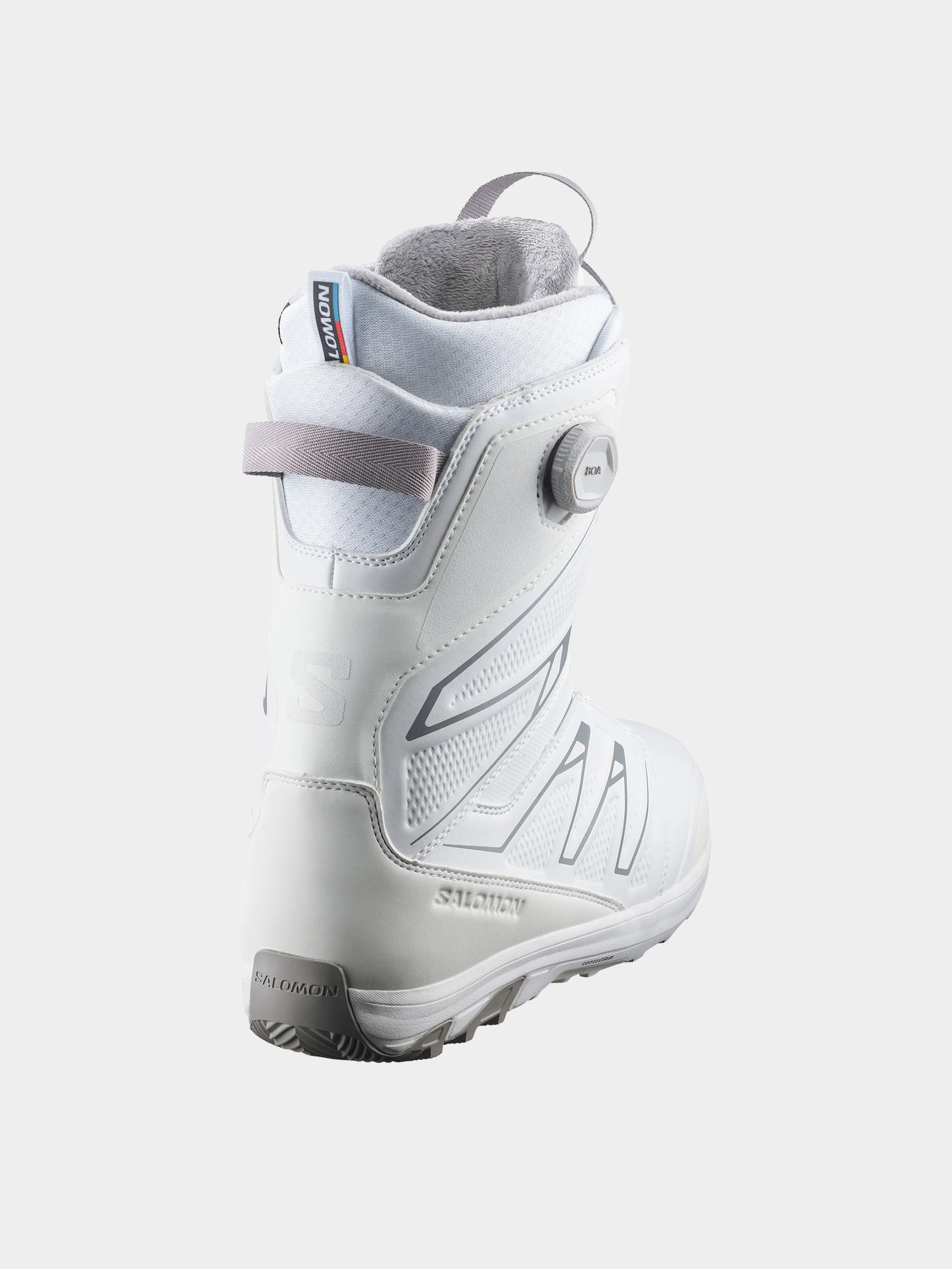 Мъжко Сноуборд обувки Salomon Launch Boa Sj (white/white)