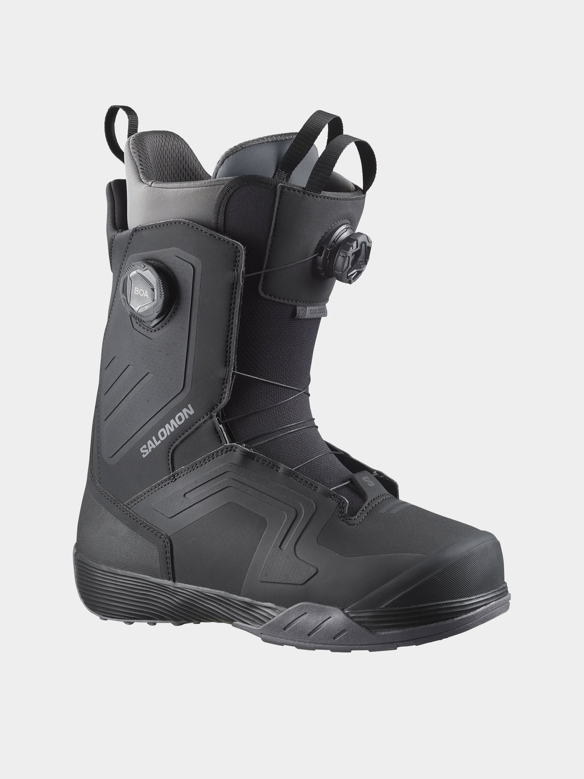 Мъжко Сноуборд обувки Salomon Dialogue Dual Boa (black/black)
