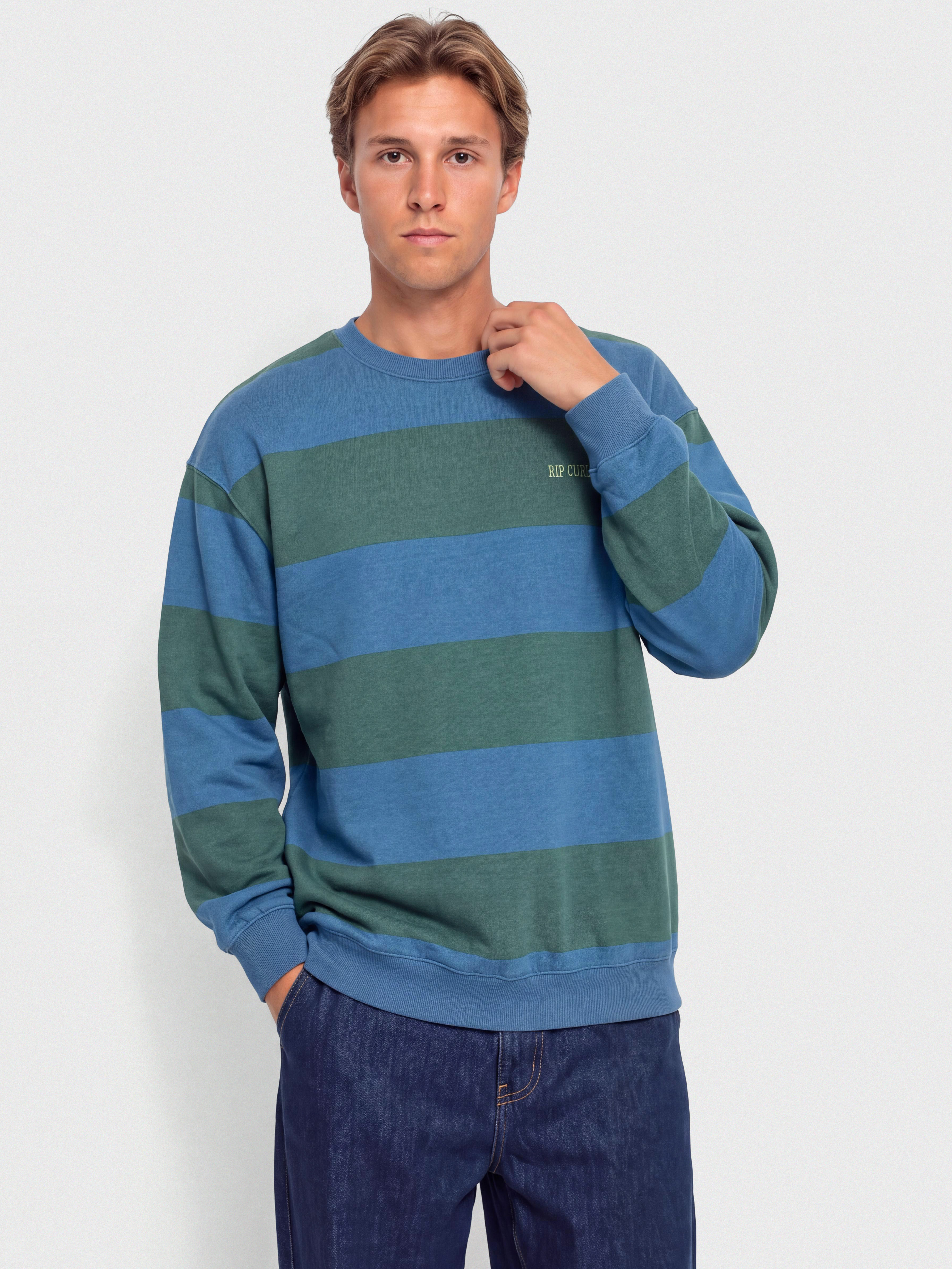 Суитшърт Rip Curl Disorder Stripe