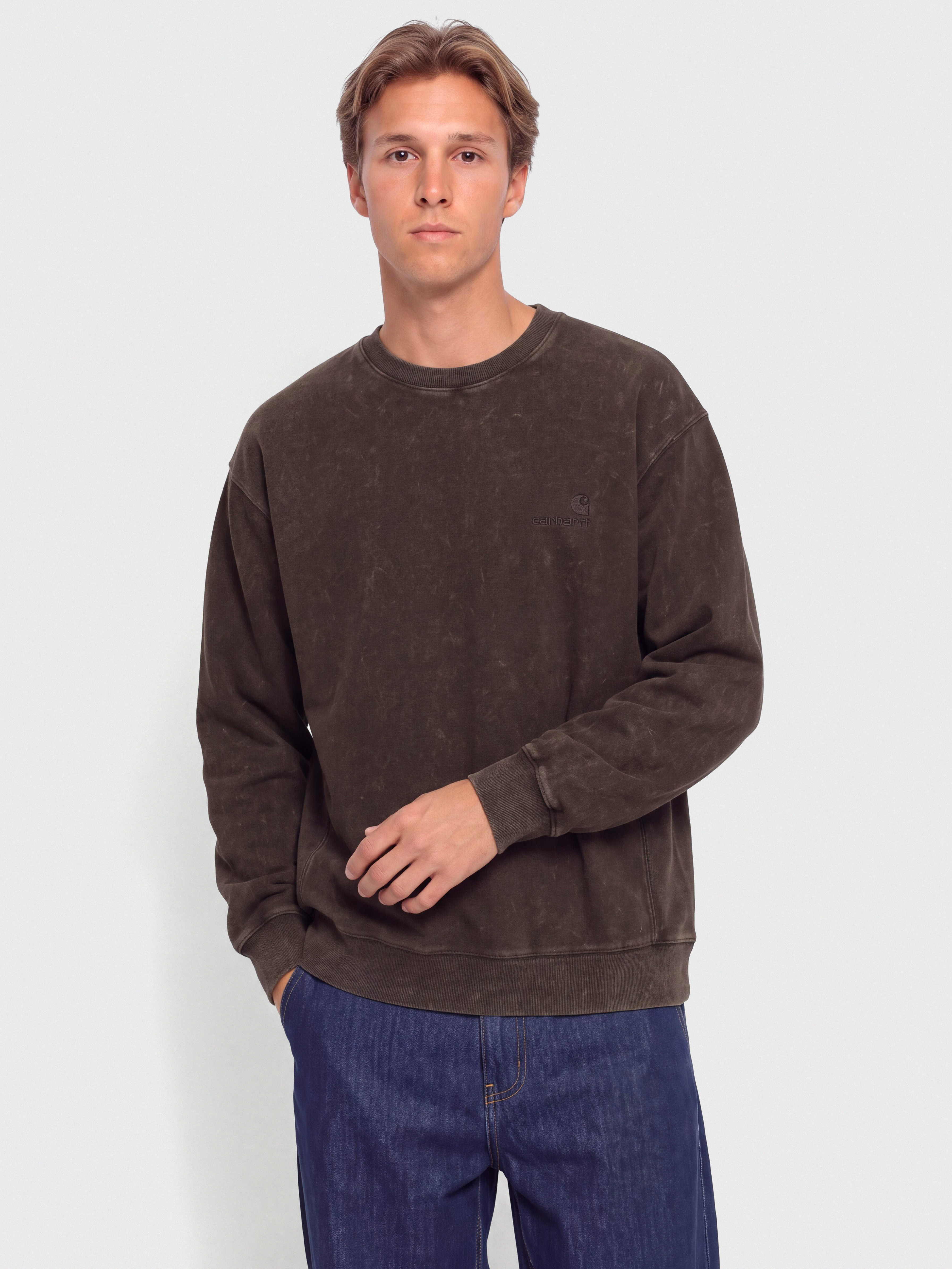 u0421u0443u0438u0442u0448u044au0440u0442 Carhartt WIP Lambert (tobacco/moon wash)
