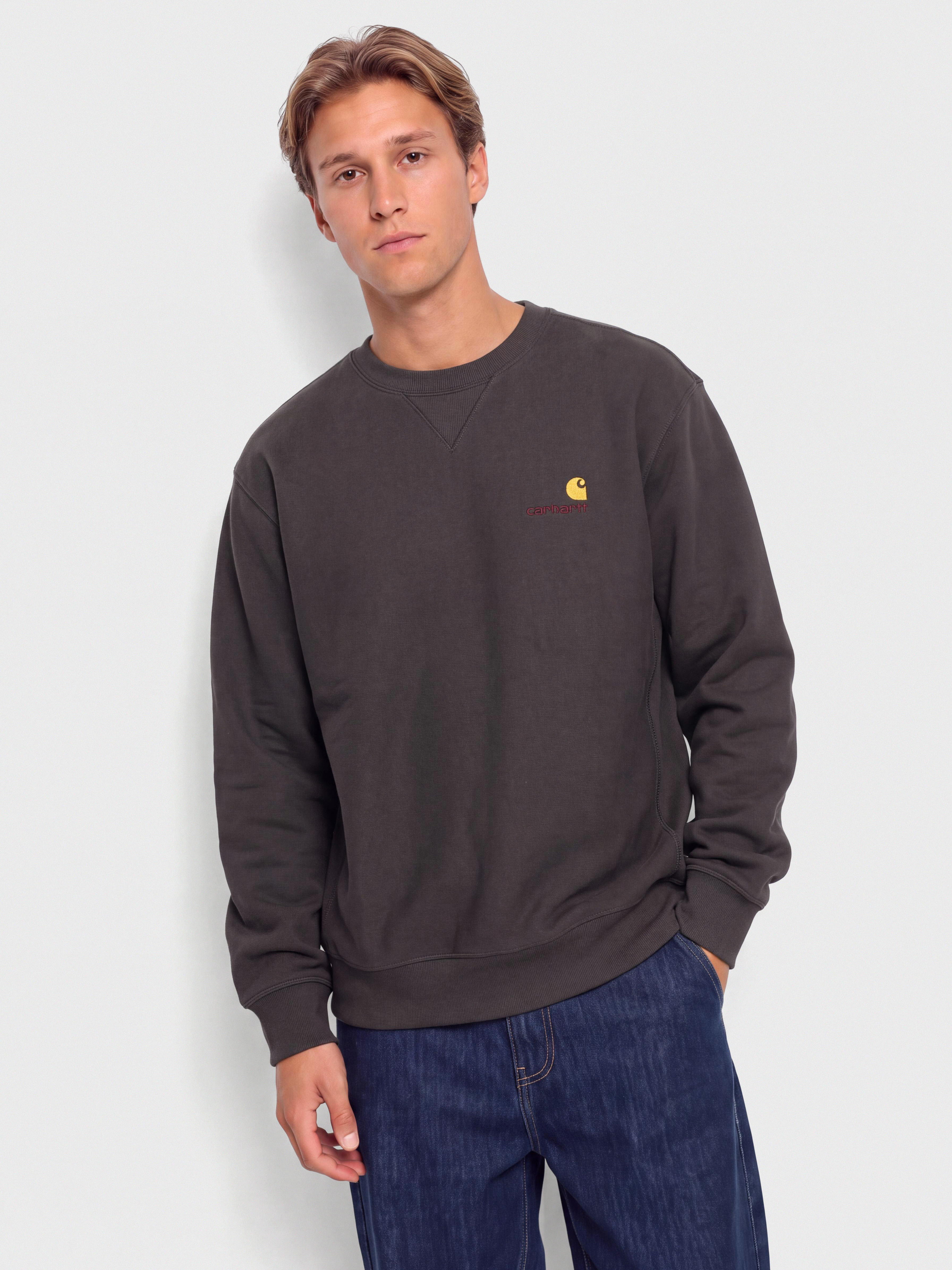 u0421u0443u0438u0442u0448u044au0440u0442 Carhartt WIP American Script (graphite)