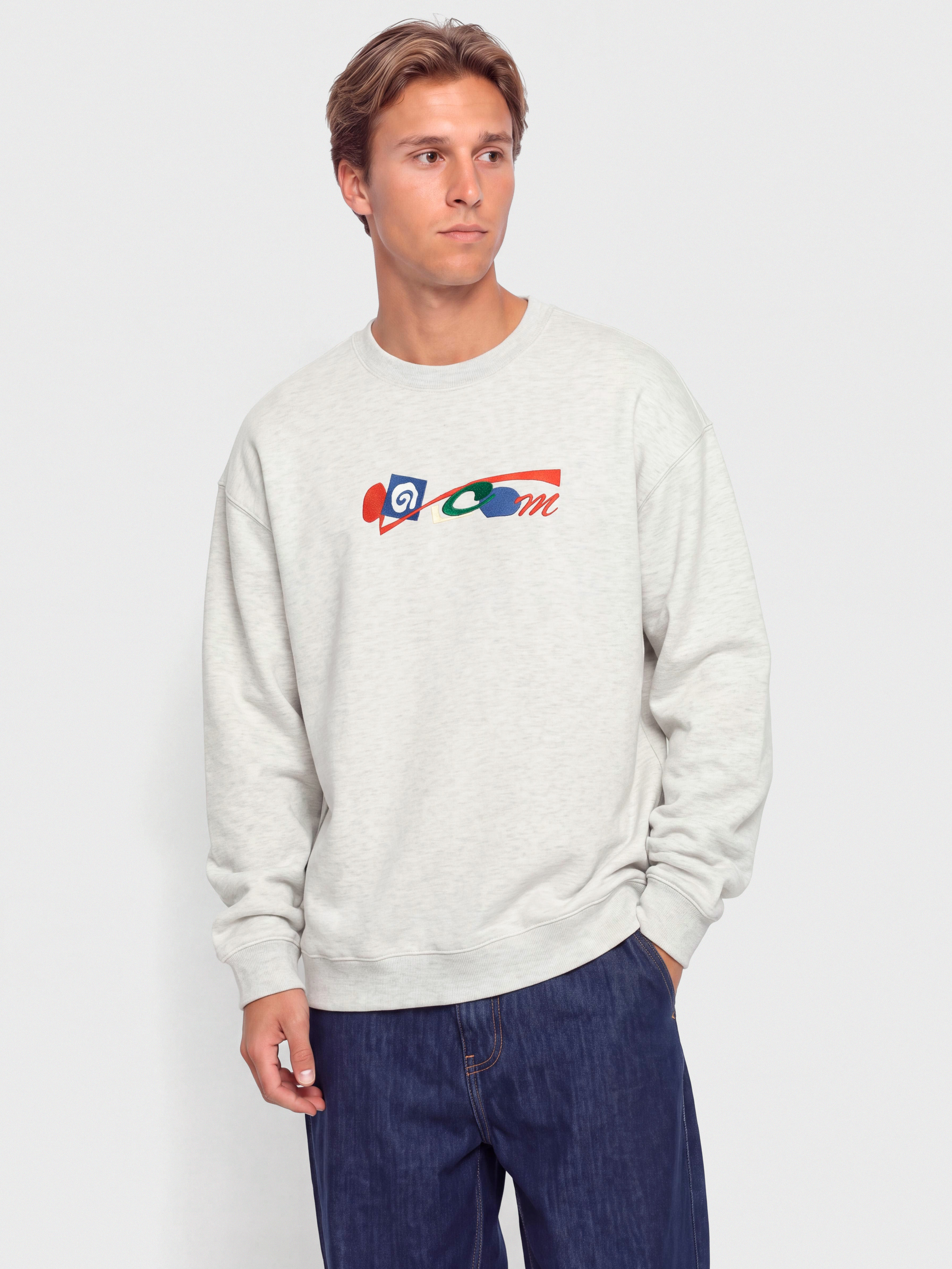Суитшърт Volcom Fa Carrau (bone heather)