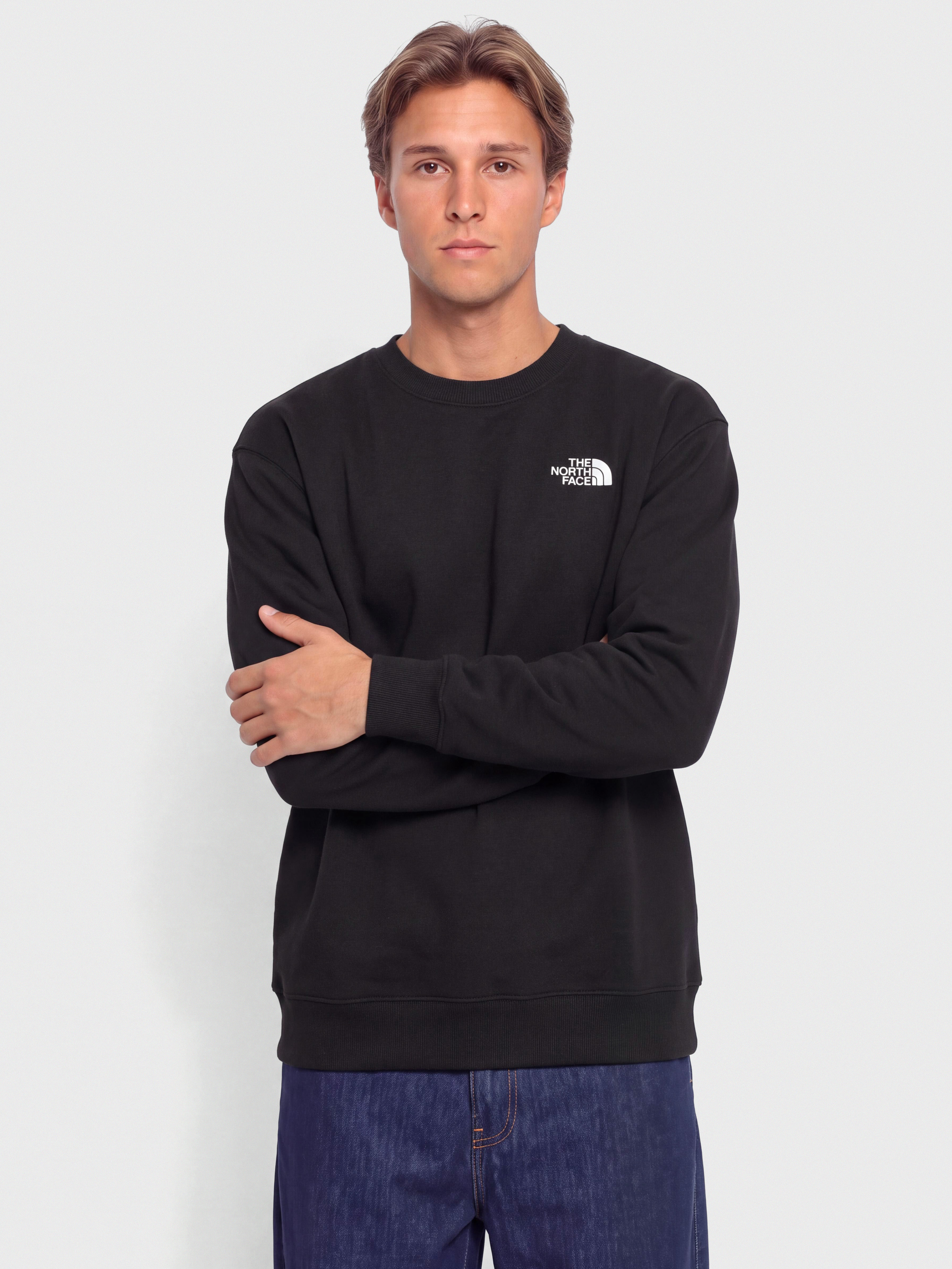 Суитшърт The North Face Essential Simple Dome Relaxed (tnf black)