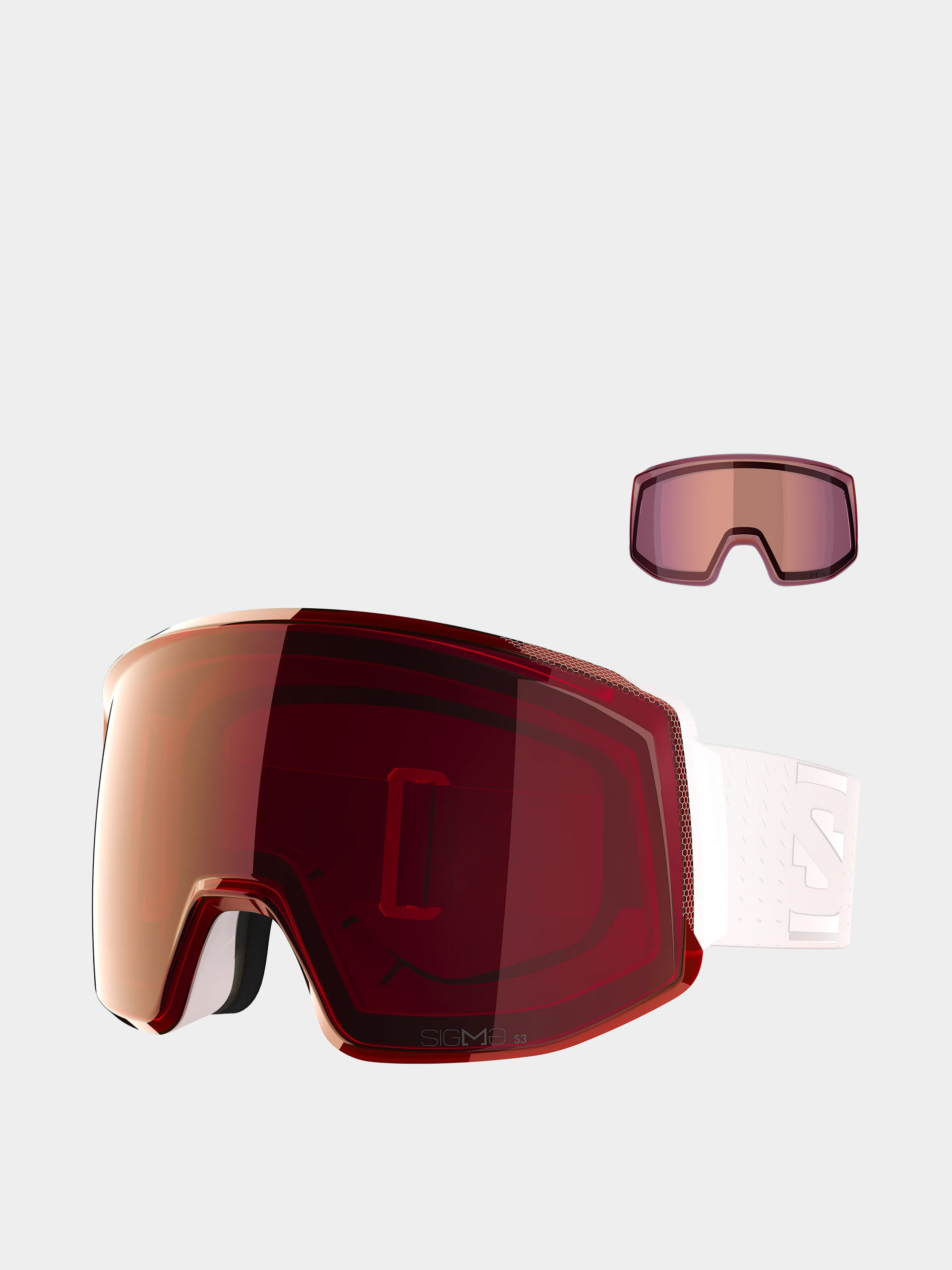 Сноуборд очила Salomon Skarn Prime Sigma + Lens (white)