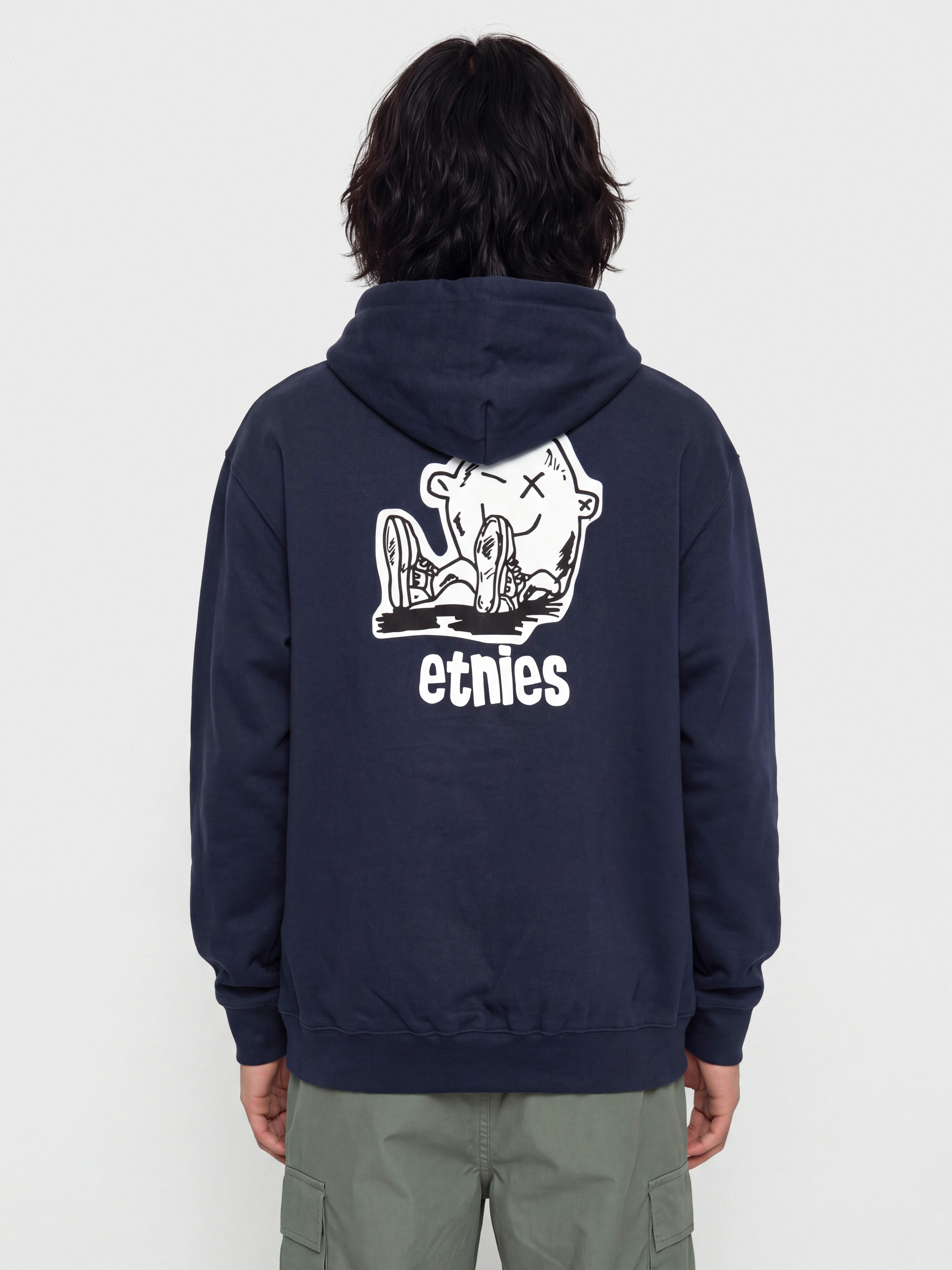 Суитшърт с качулка Etnies Etnies X Fos HD